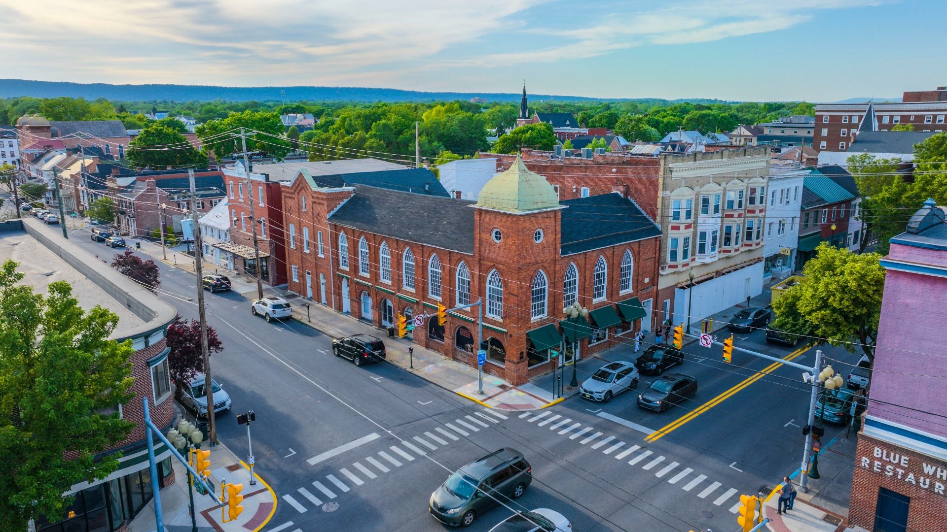 The historic Market House in Martinsburg, WV, home to the popular Habanero Mexican Grill.