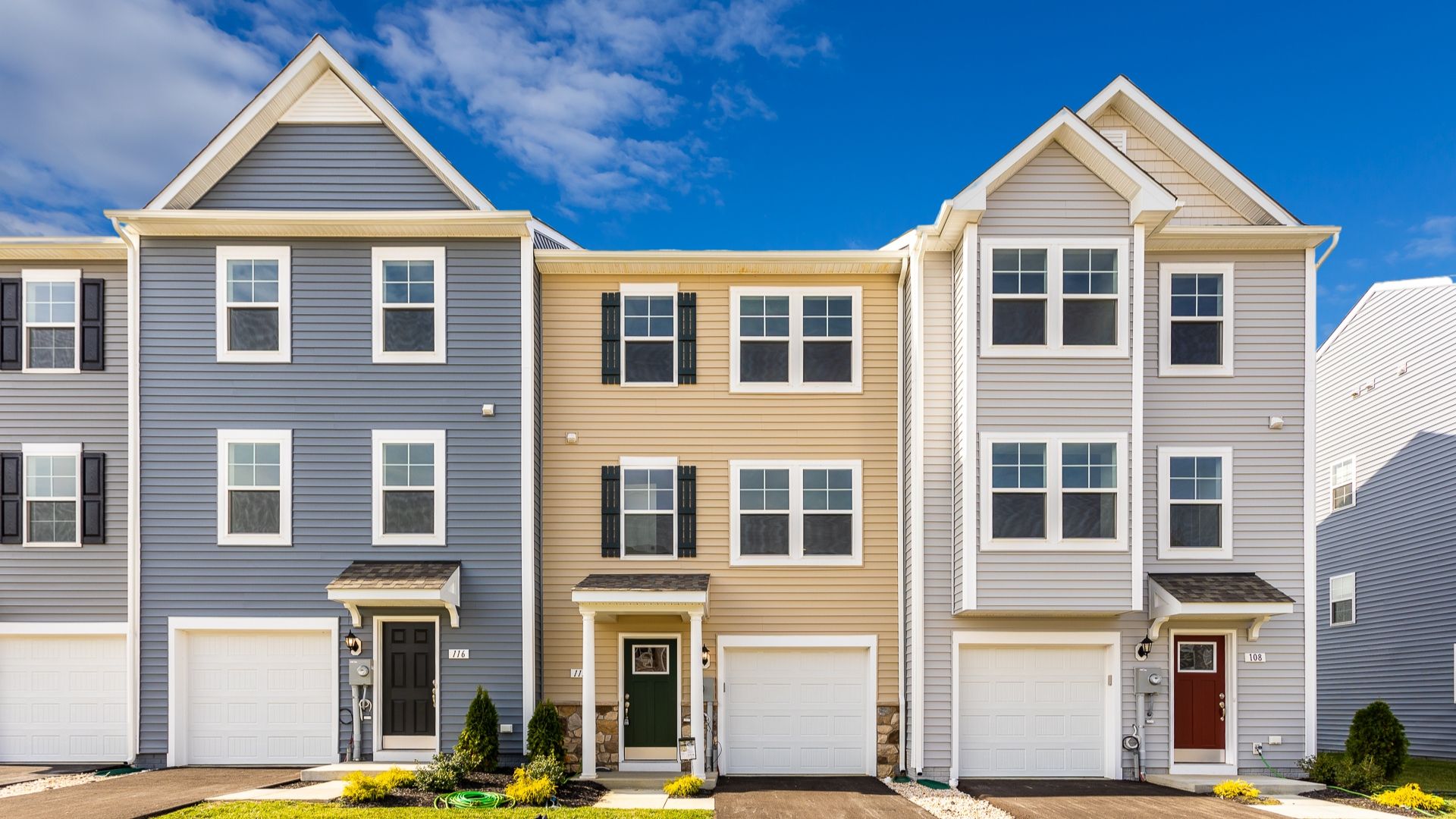 York II Garage Exterior Elevations at The Gallery in Martinsburg, WV