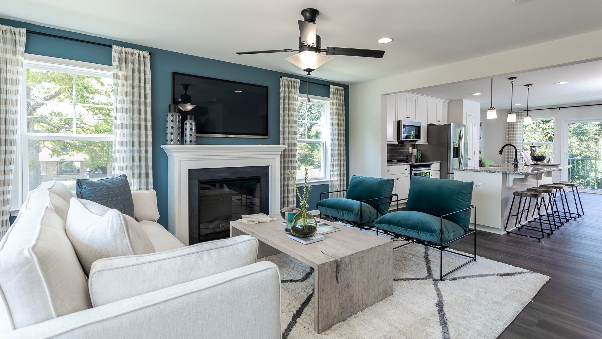 York II Townhome Plan Family Room