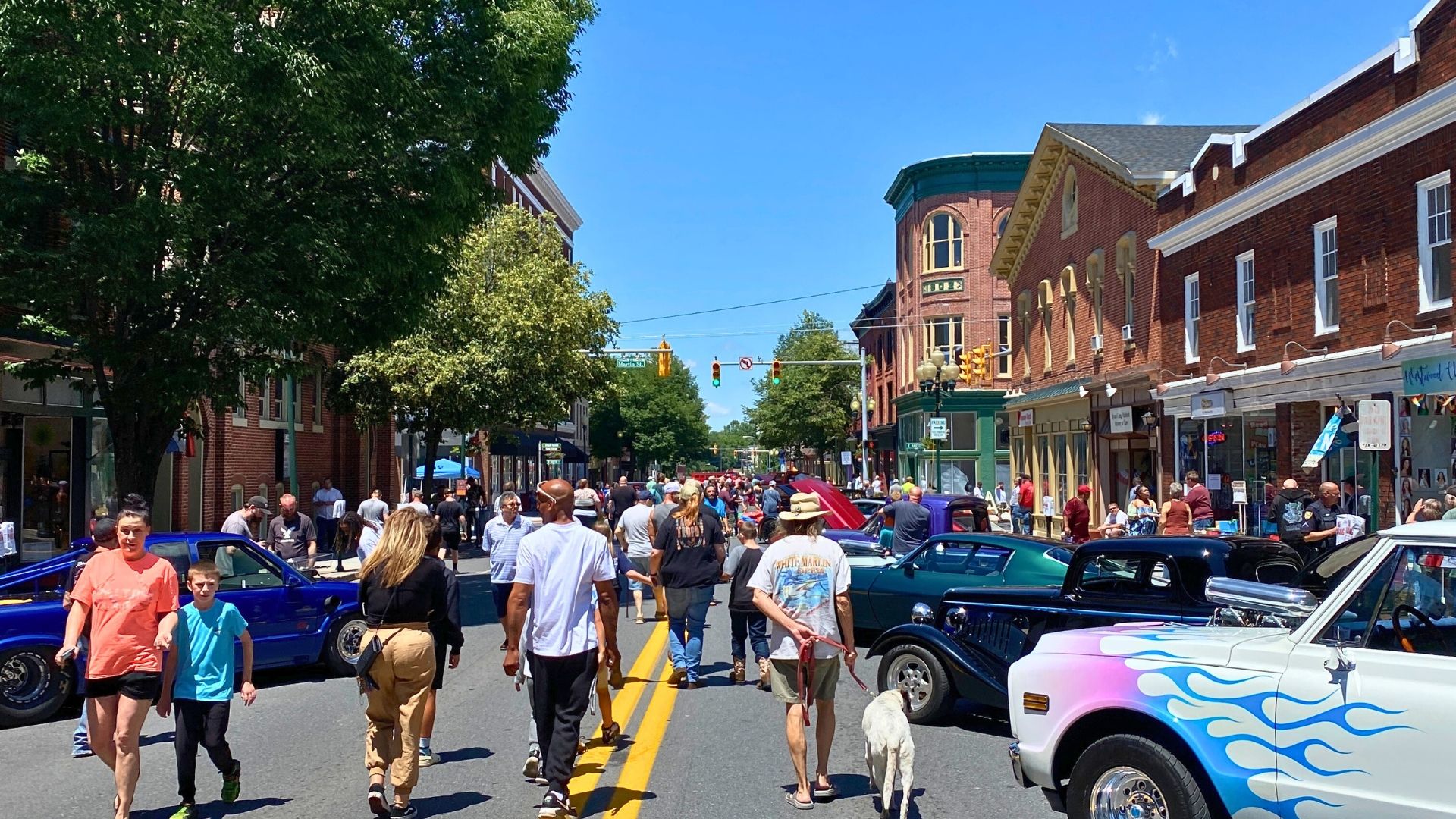 Attend lively Main Street Martinsburg events just 1 mile from the Village at Courthouse Square.