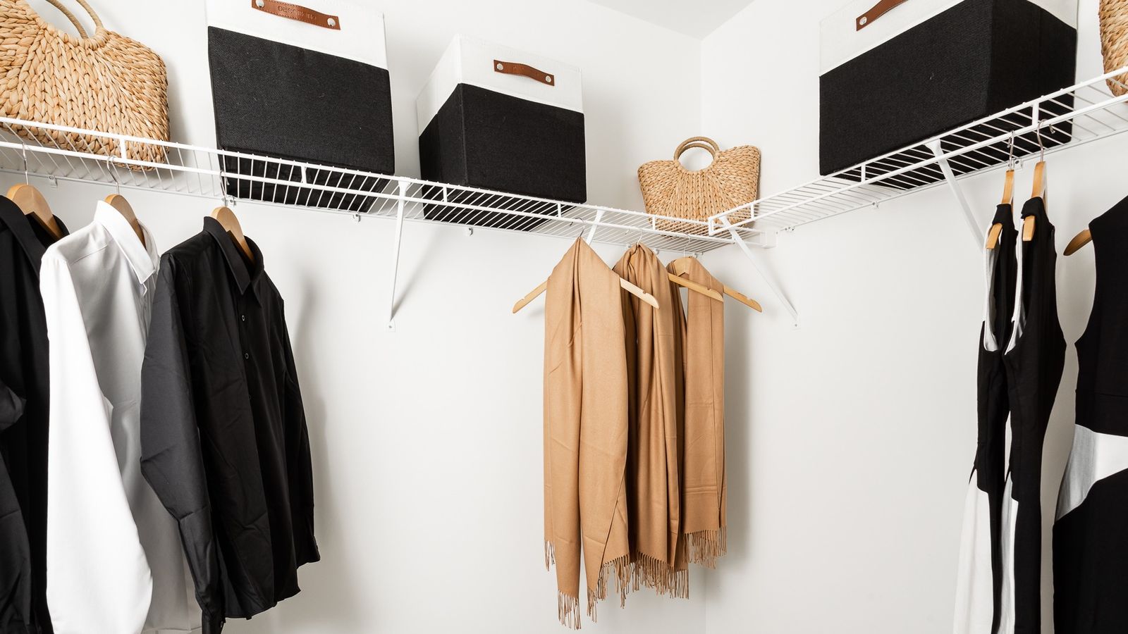 Organize in style with the expansive walk-in closet in the Bedford II floor plan.