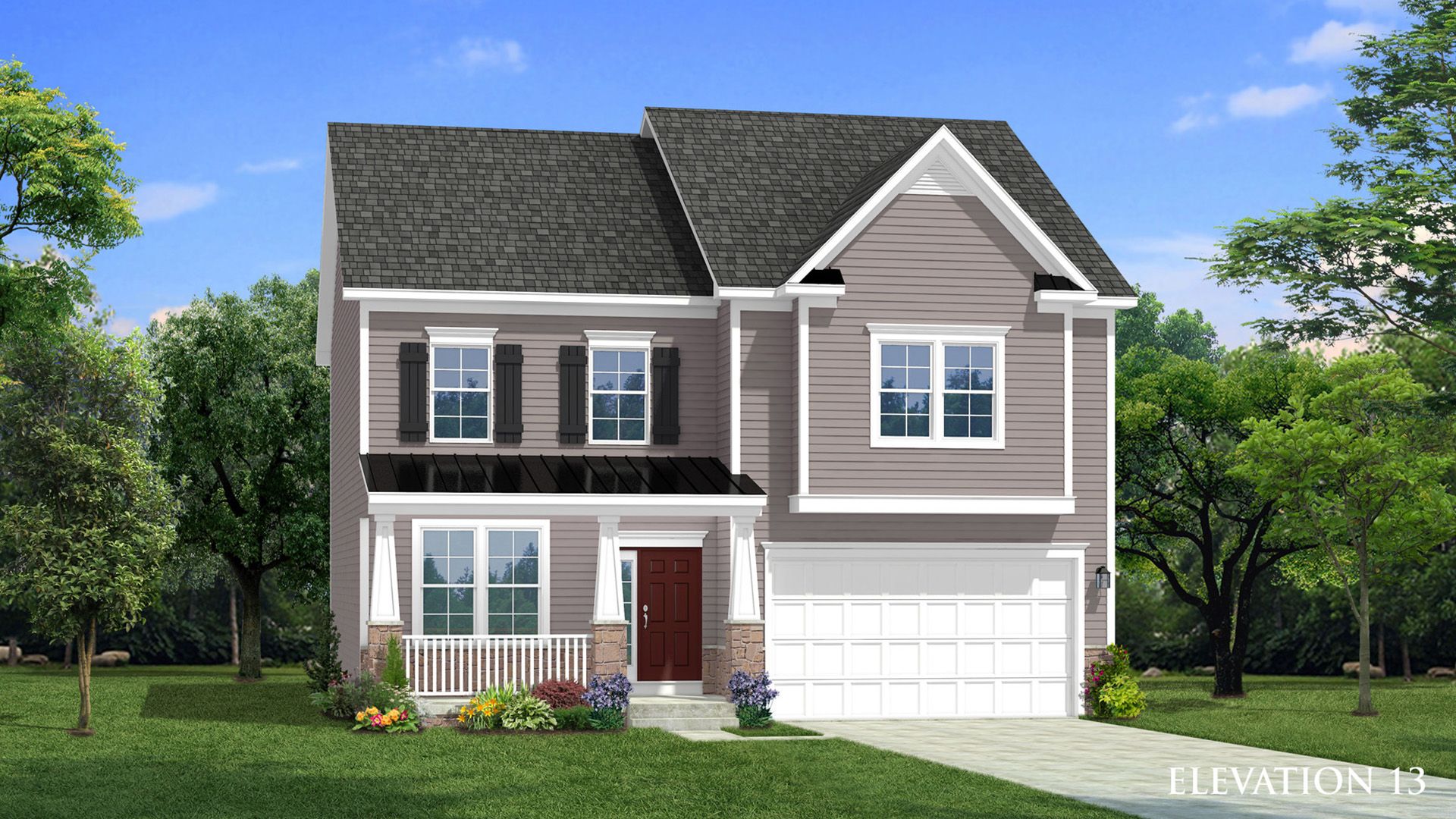 Cumberland II Single Family Home Elevation 13