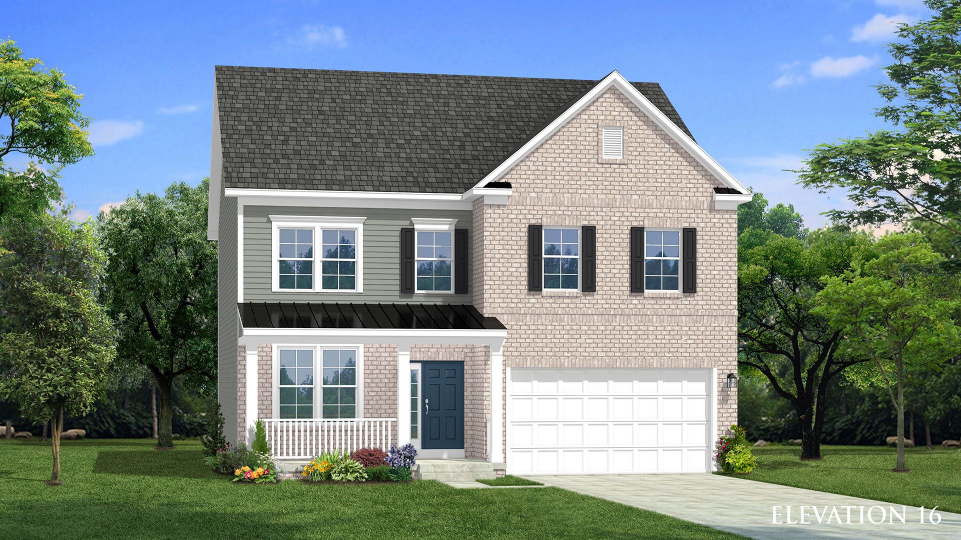 Cumberland II Single Family Home Elevation 16