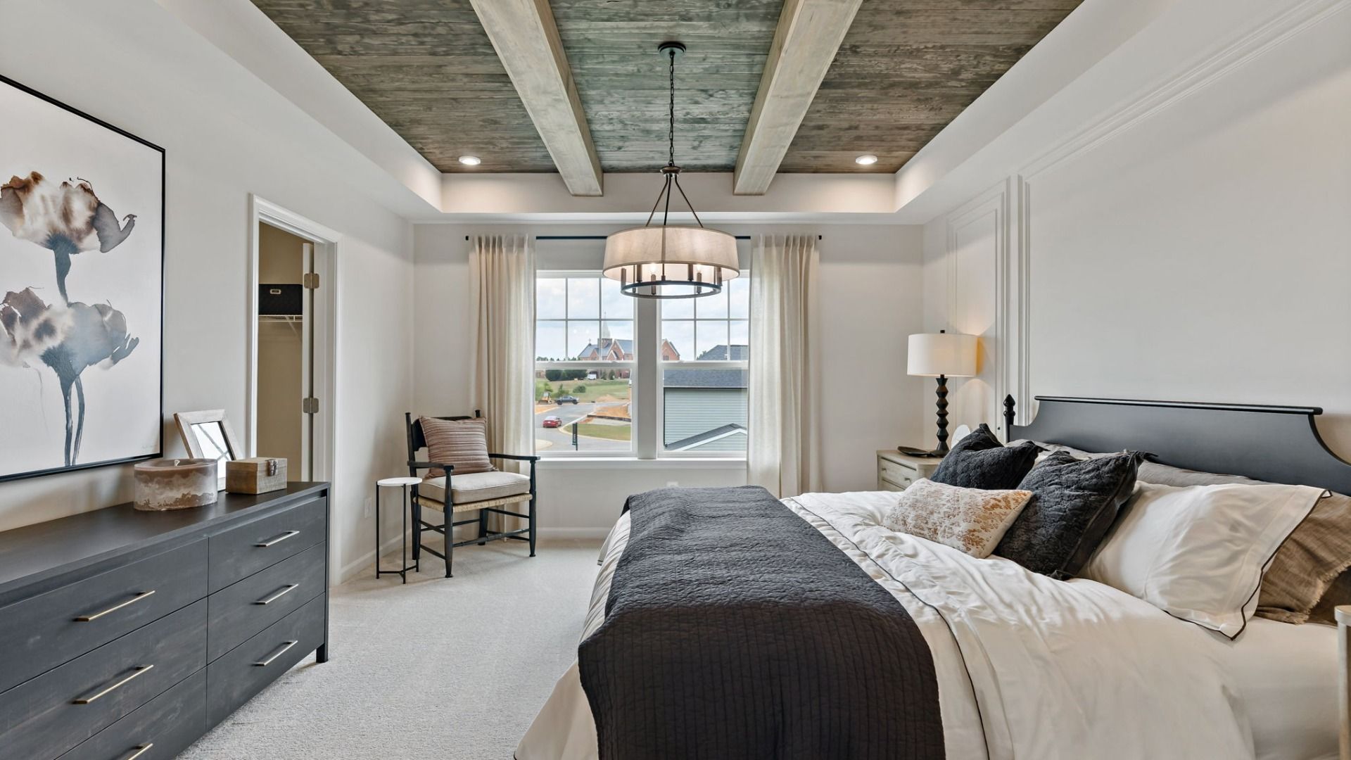 The owner’s suite in the York II floor plan offers a spacious retreat with comfort and style.