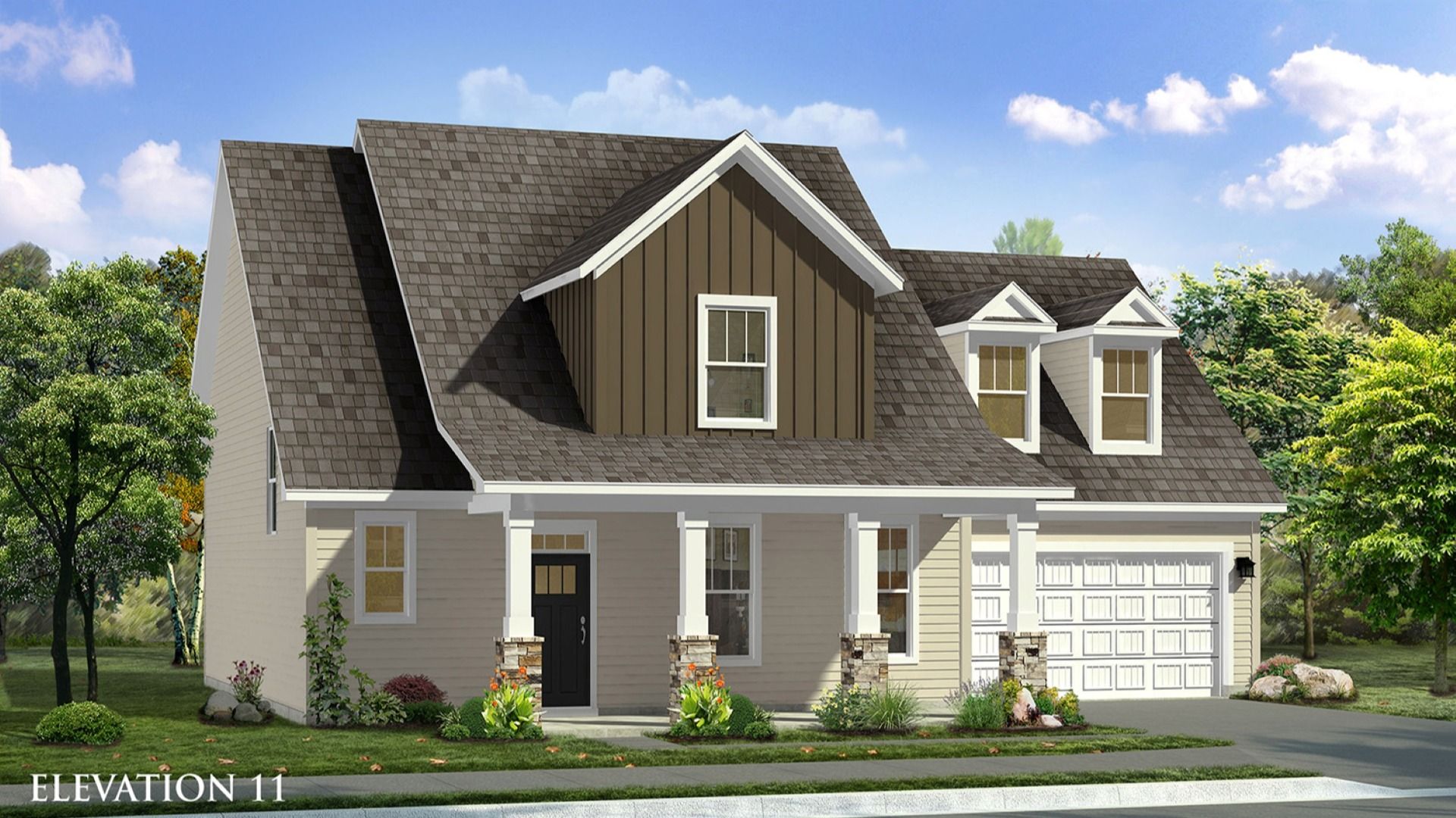 Elevation 11 of the Sutherland Design by DRB Homes