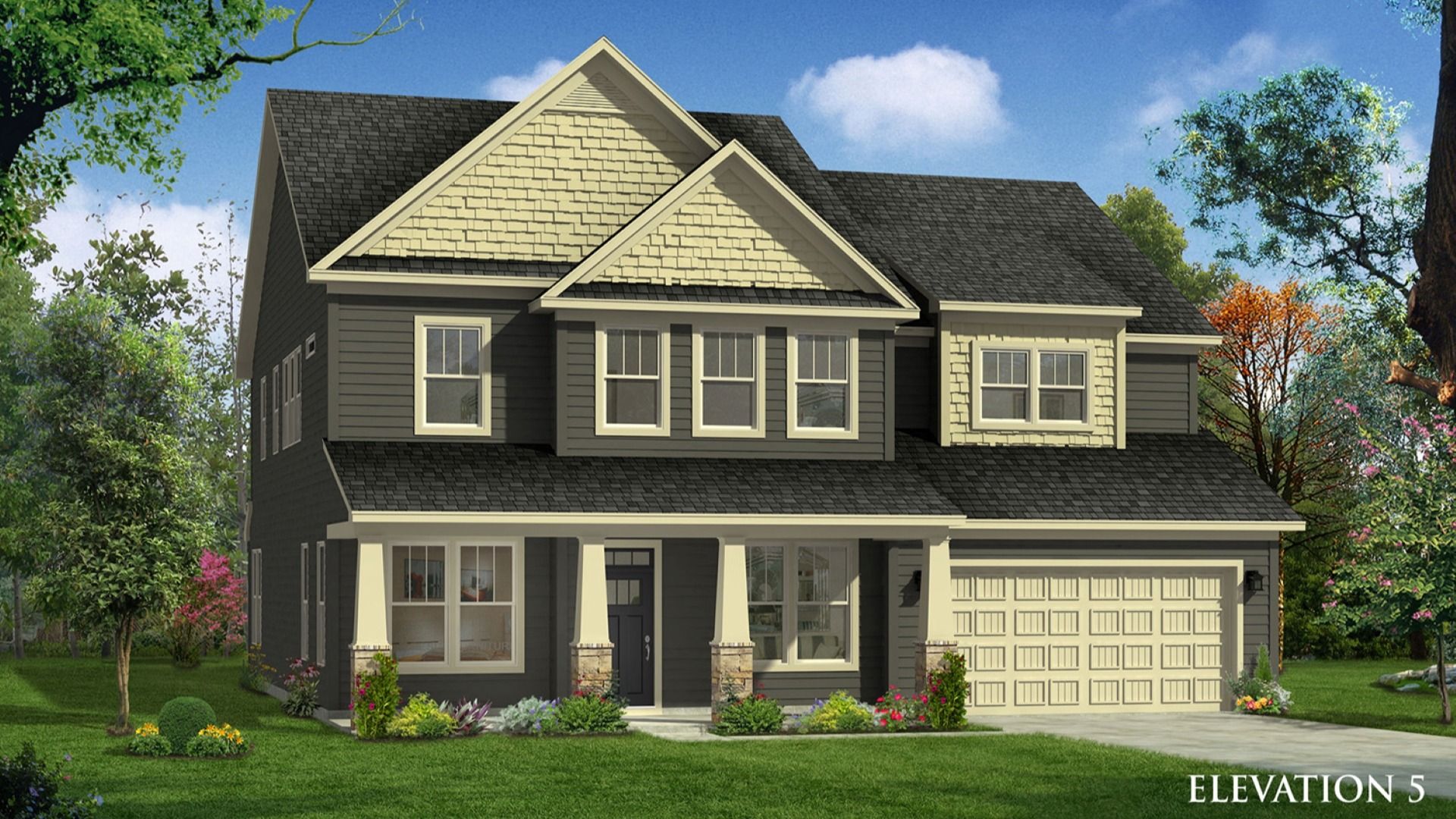 Stonehaven - Finished Basement - Pinebrook: Woodruff, South Carolina - DRB Homes