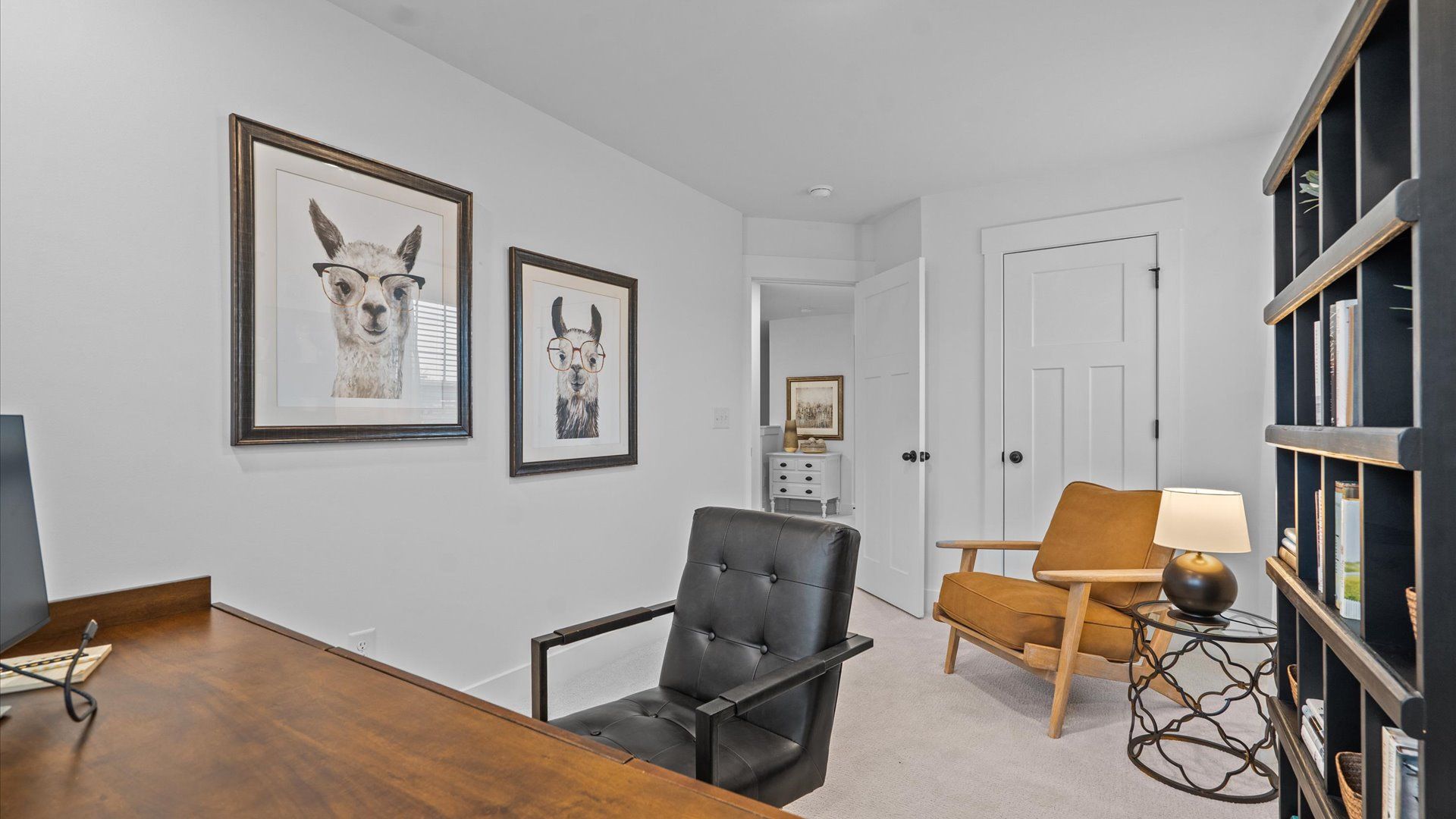 Elegant study with tasteful trim and abundant natural light in this first-class DRB Homes design at Gresham Station