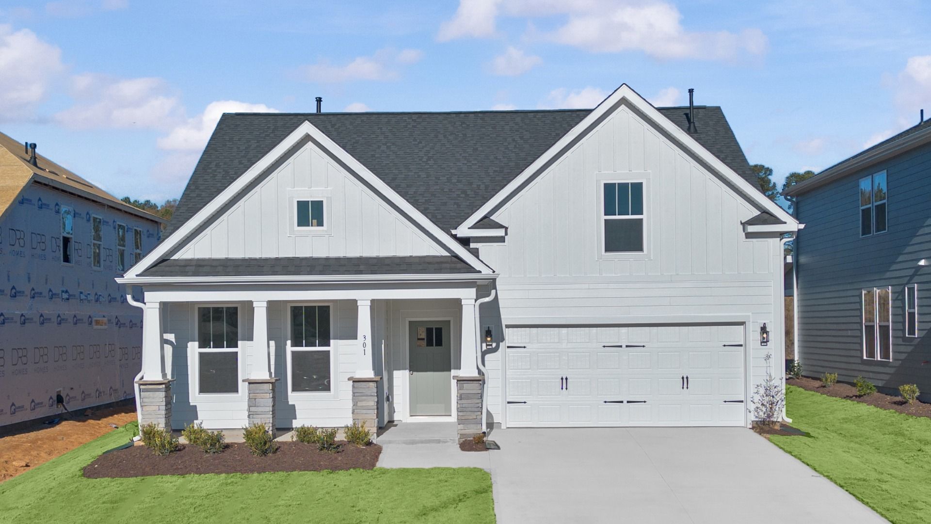 Parker - Mulberry Estates: Simpsonville, South Carolina - DRB Homes