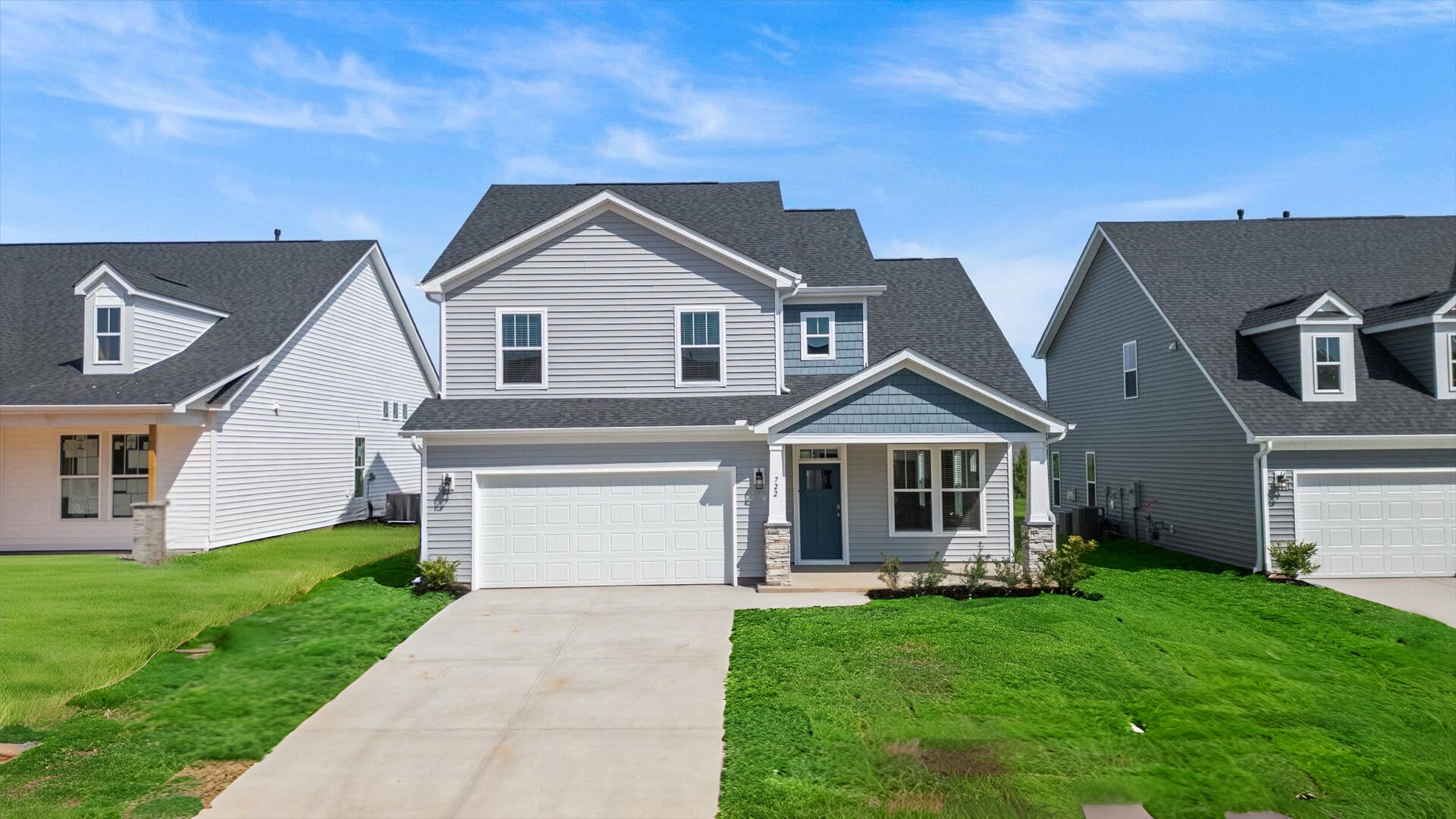 Front Exterior of The Cameron Design by DRB Homes