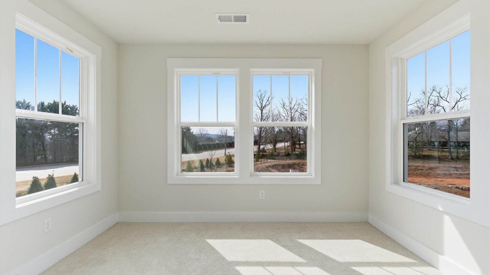 Memorable mornings begin in this tasteful and thoughtfully crafted primary suite located in Greenville, SC