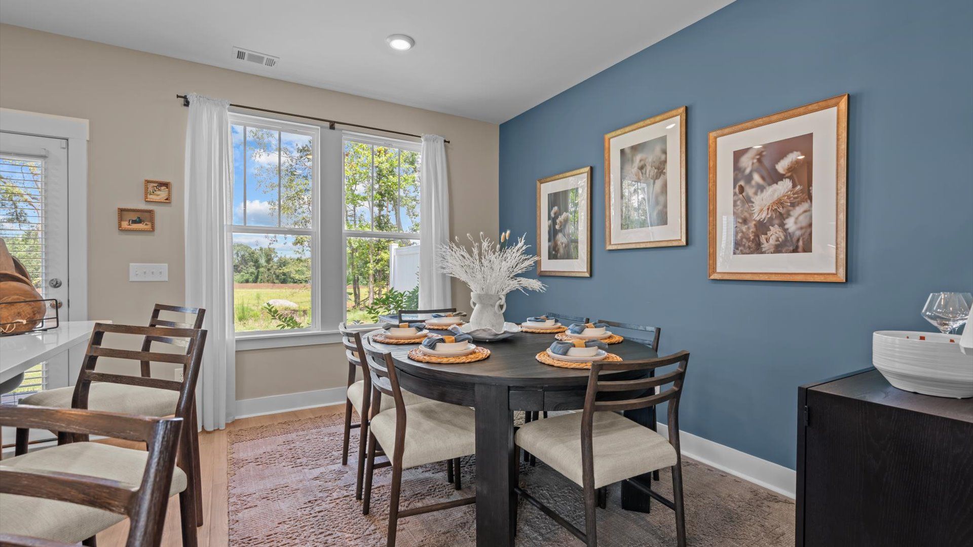 Desirable dining area with accomplished details in a reputable DRB Homes community in Simpsonville, SC