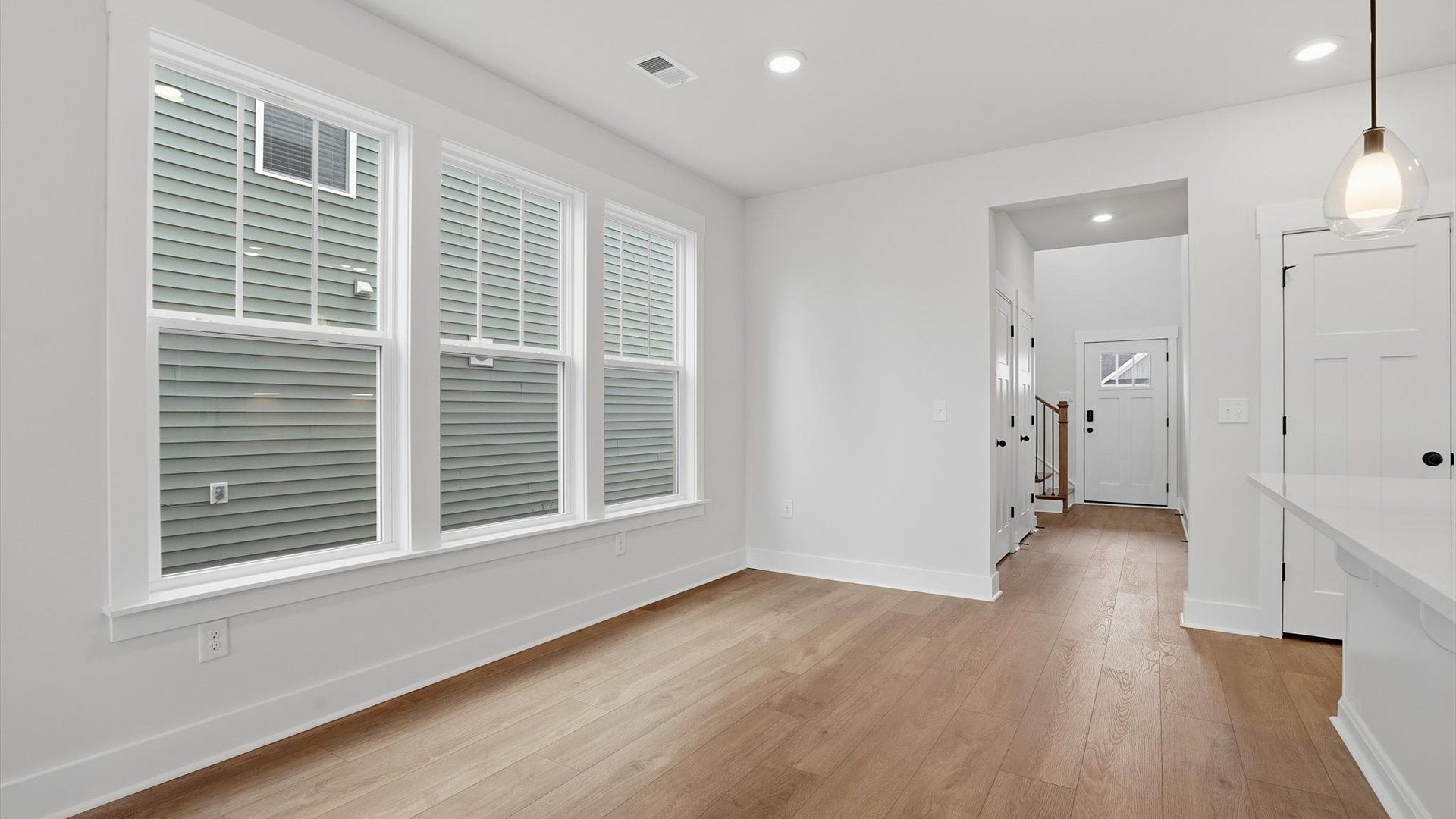 Functional and stylish breakfast area in our highly sought-after Harrier Point community