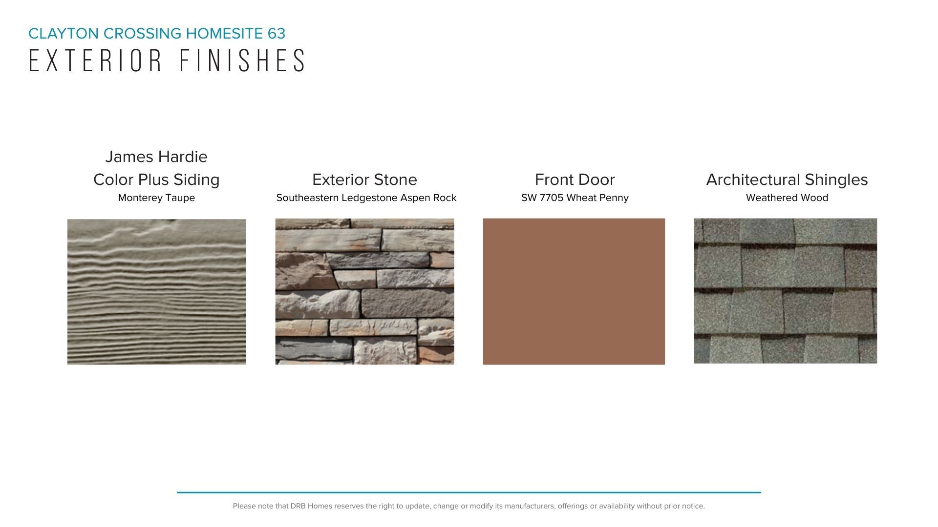 Litchfield - Clayton Crossing: Arden, North Carolina - DRB Homes