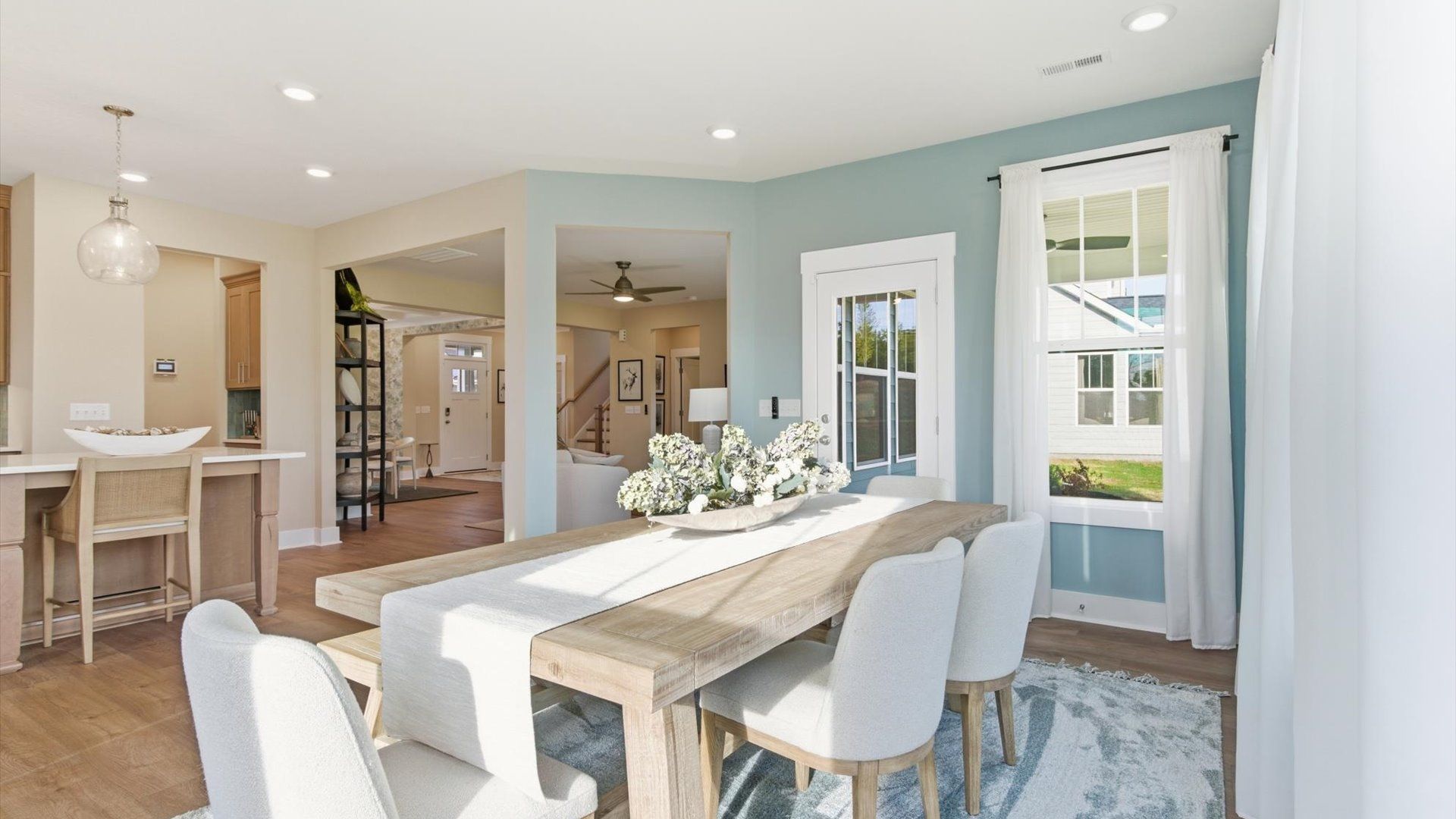Functional and stylish breakfast area in our highly sought-after Benjamin's Grove community