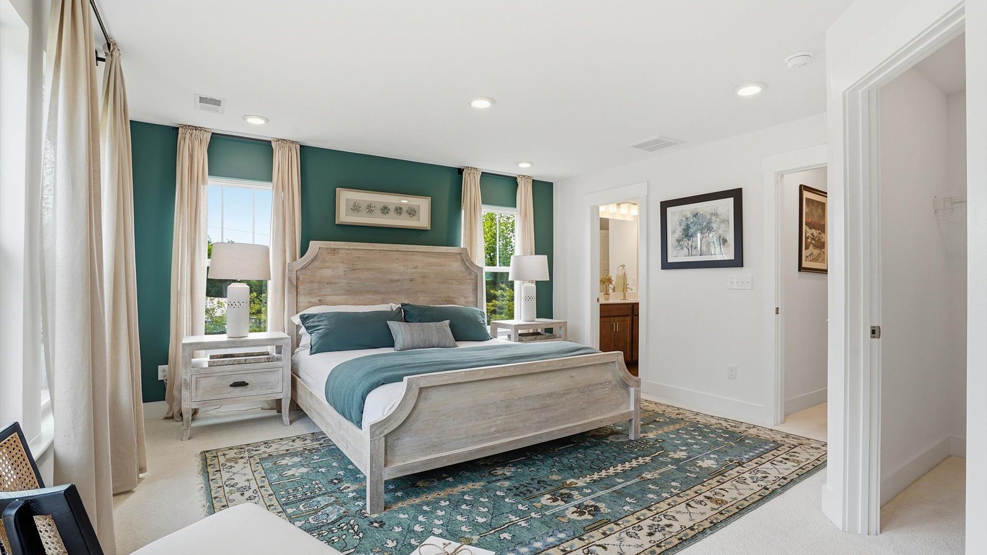 Elegant and functional primary suite in our reputable Marion Square community near Downtown Greenville