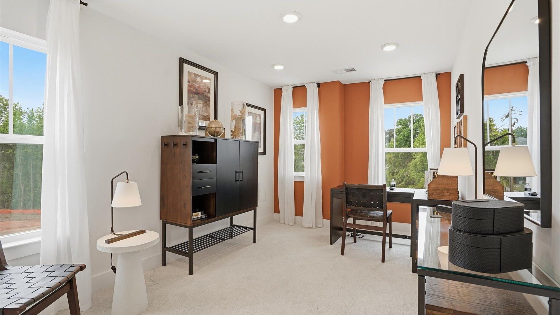 Memorable workspace with tasteful decor, modern finishes, and exceptional light and flow in Greenville, SC