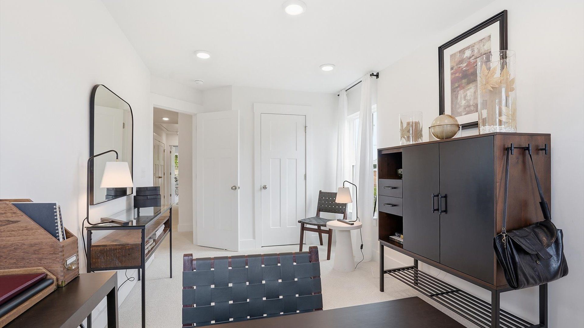 Refined and quiet study—perfect for focused work or peaceful retreat located at Marion Square