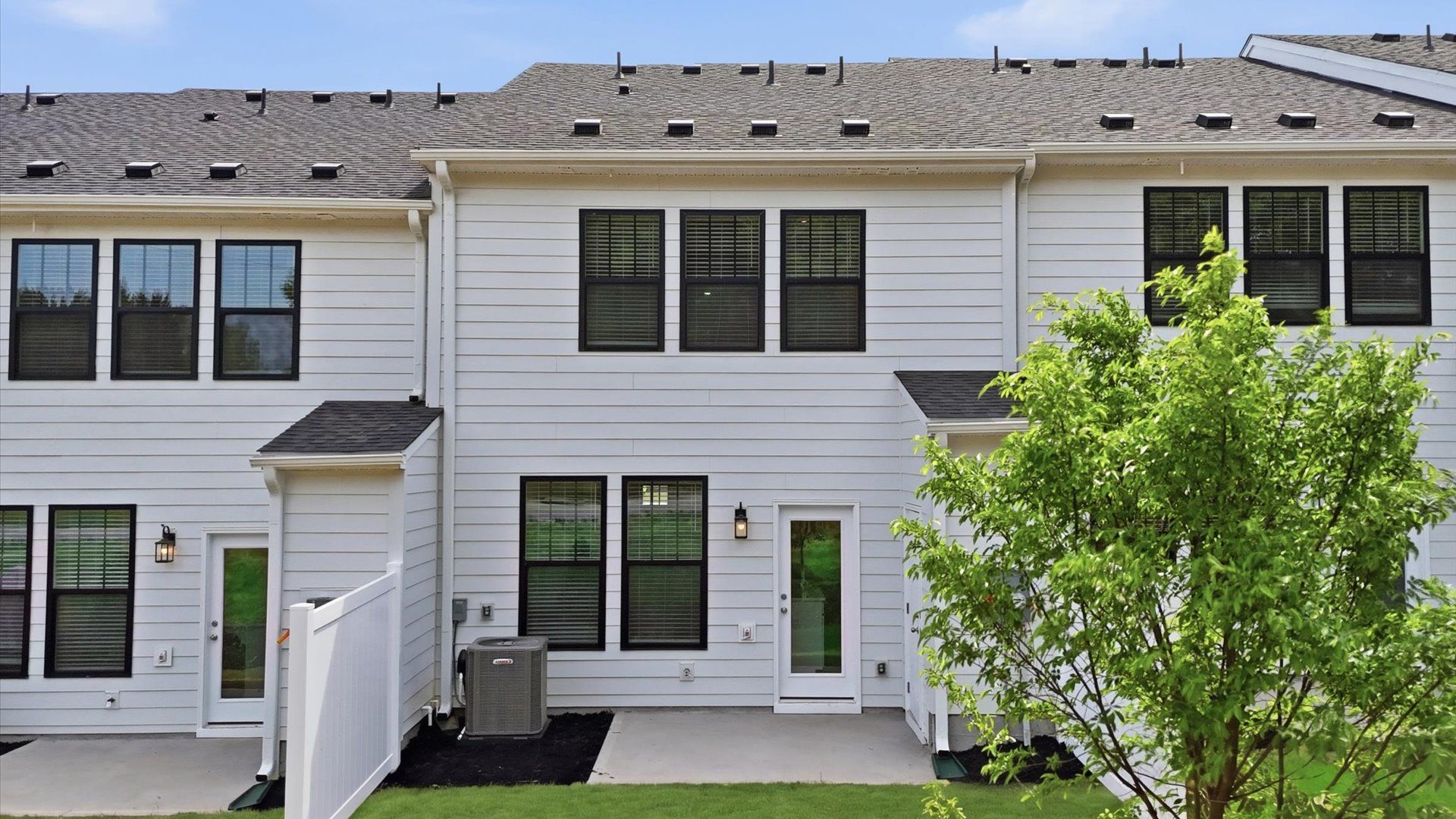 Established charm meets functional outdoor living with a spacious and private backyard at the Gresham Station community