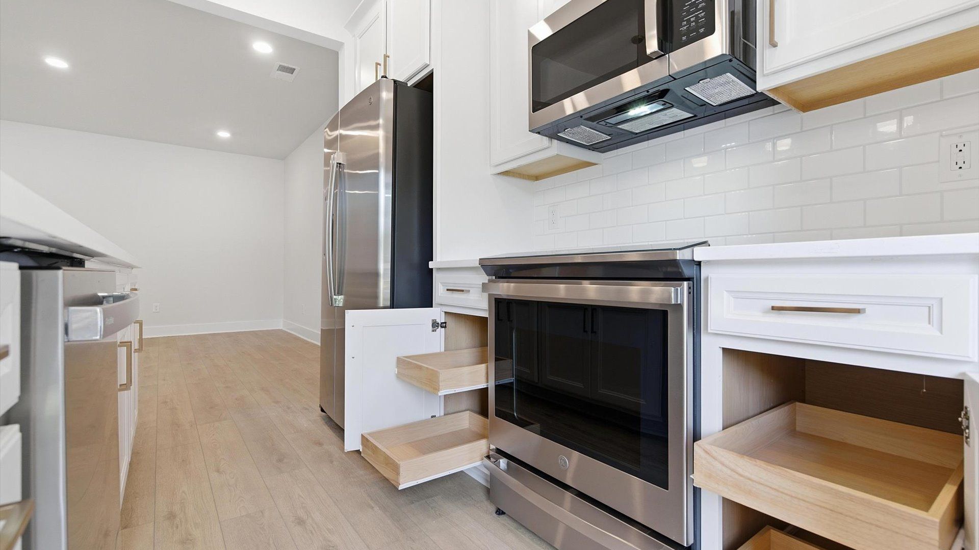 Accomplished layout with a first-class kitchen in this select villa community by DRB Homes