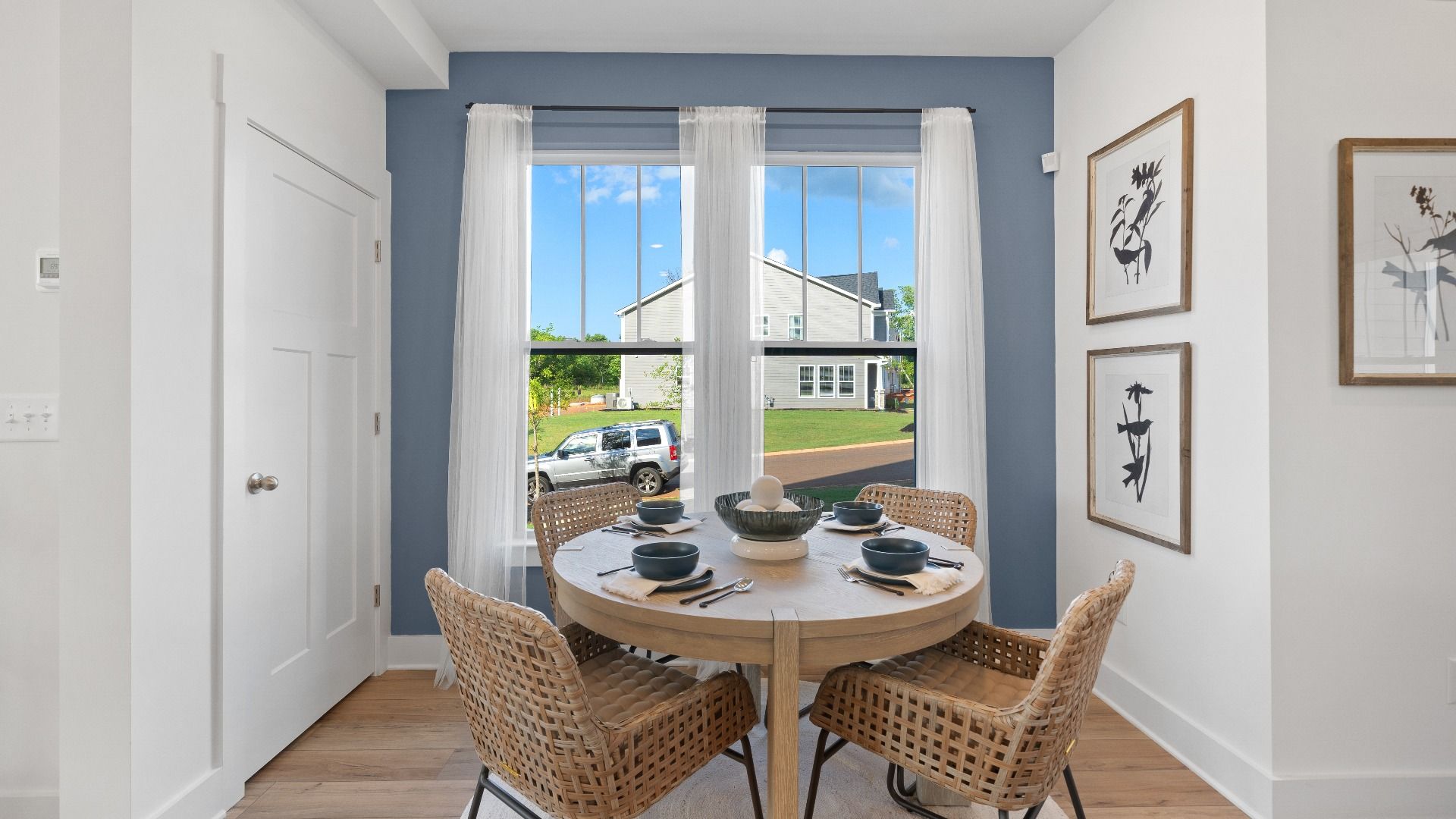 Open-concept breakfast area of The Churchill Design with thoughtful flow—perfect for entertaining in this first-class home