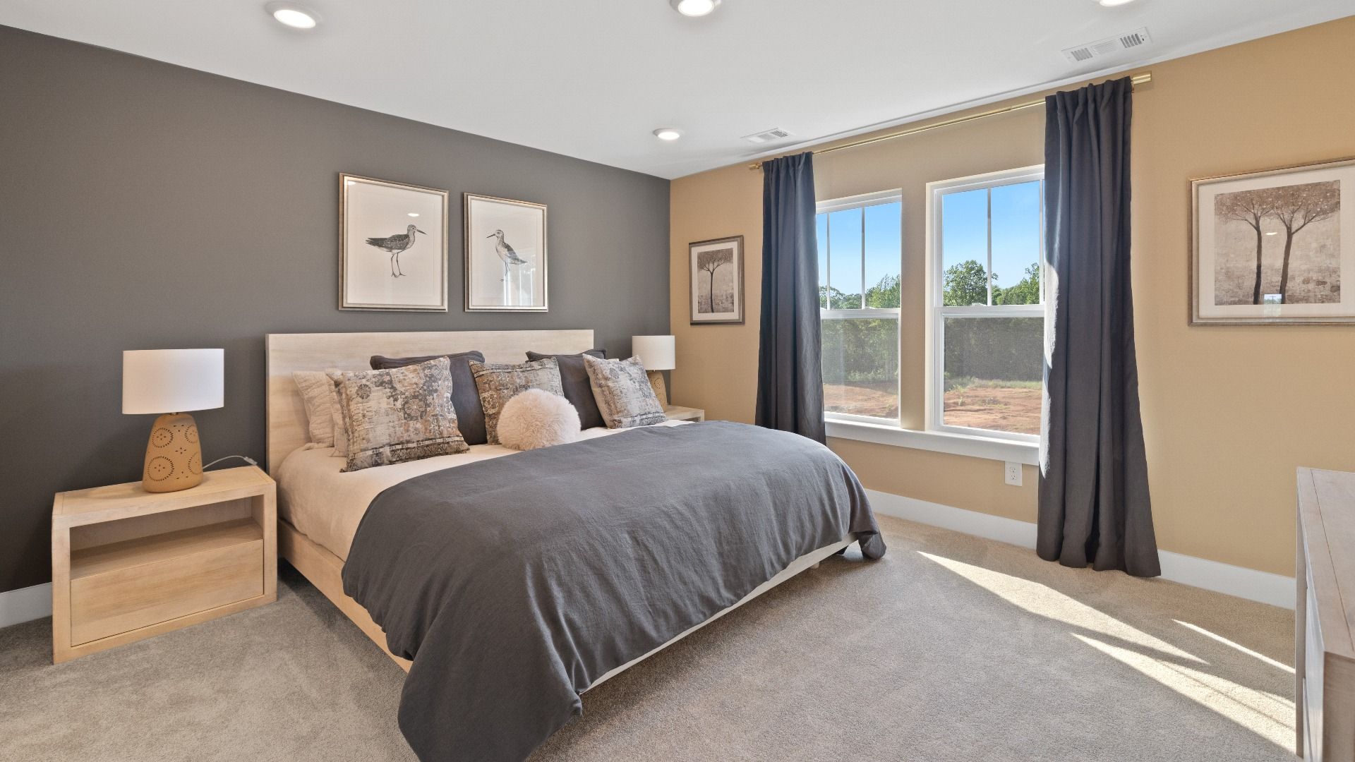 Accomplished primary retreat with eye-catching natural light in a desirable Anderson community