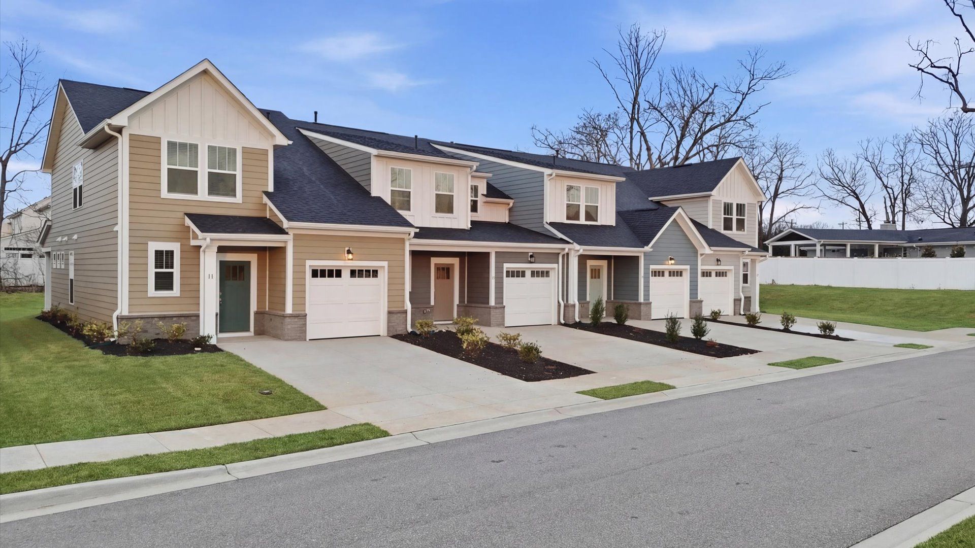 Exclusive DRB Homes exterior with balanced proportions and vibrant curb appeal located in Greenville, SC