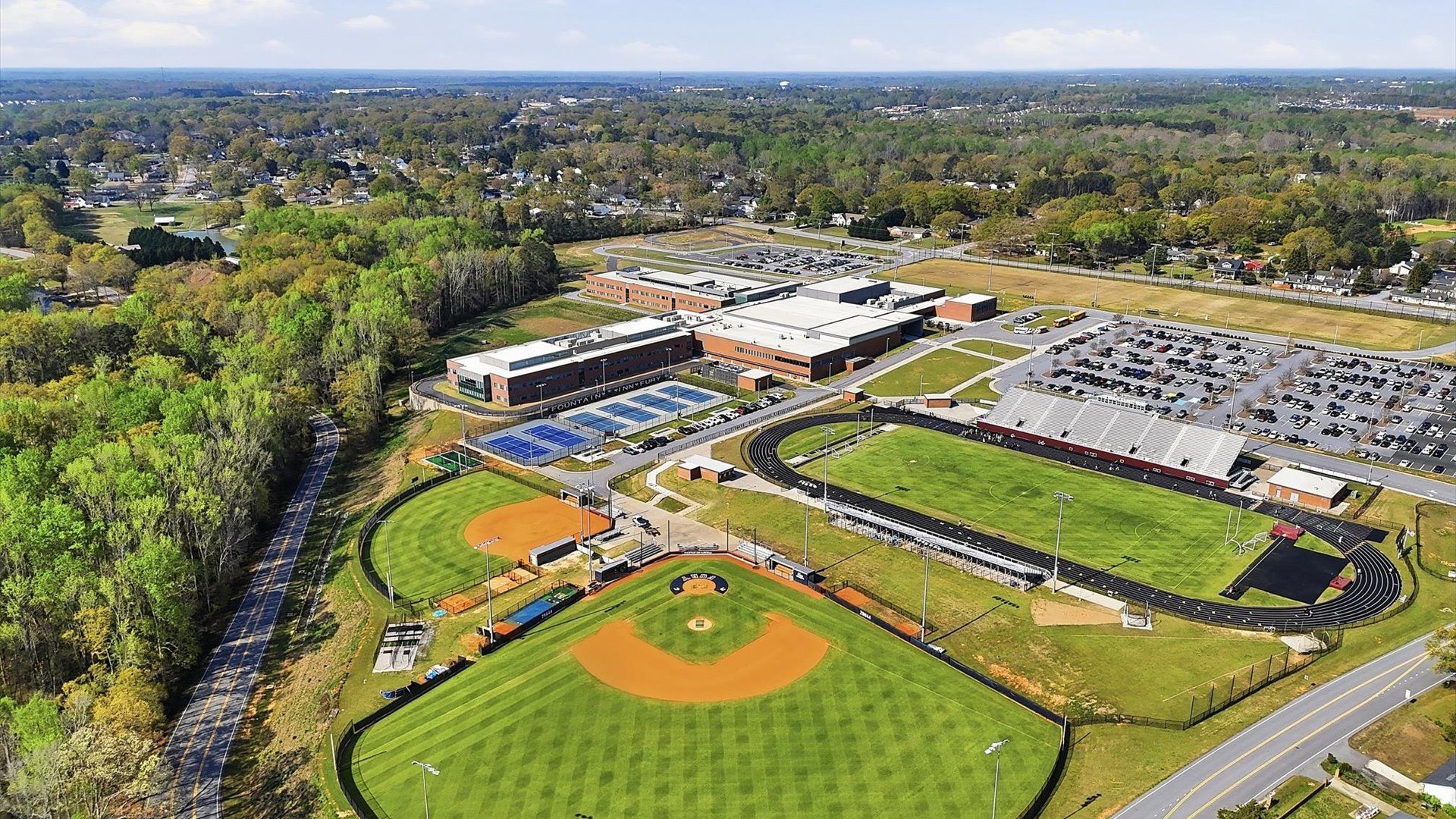 Fountain Inn High School minutes from Barton Hollow