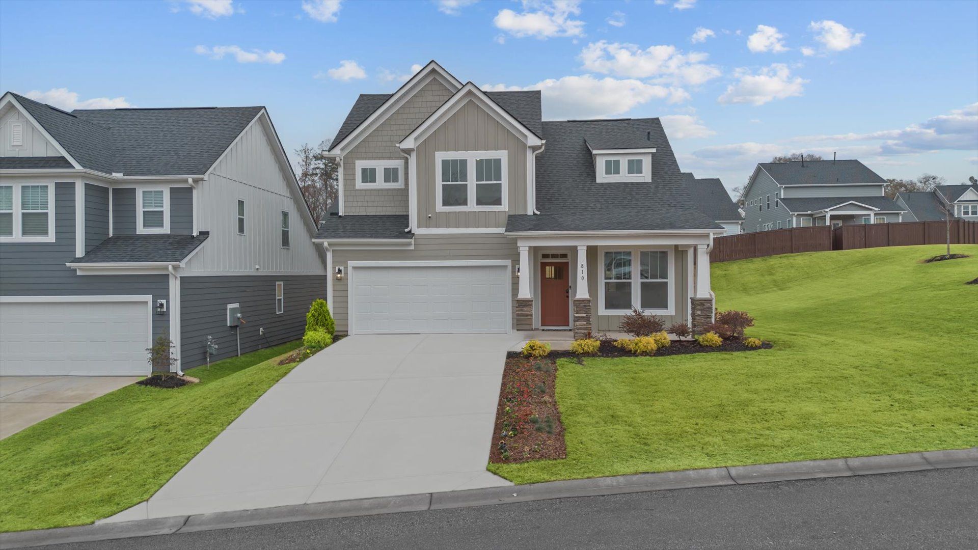 Accomplished architecture in a prime location near vibrant Downtown Fountain Inn