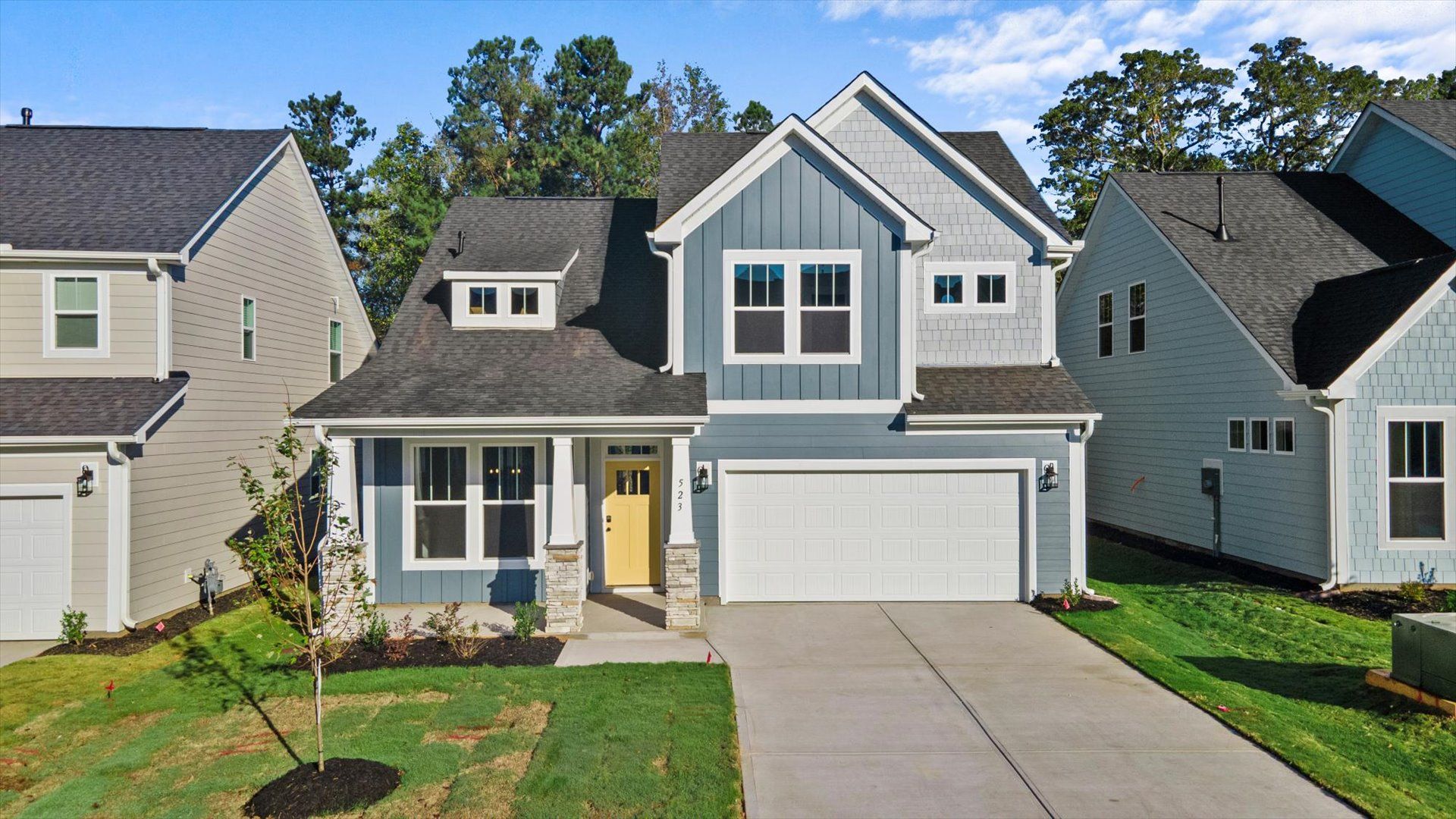 Top-notch exterior finishes in a select, well-established Fountain Inn community