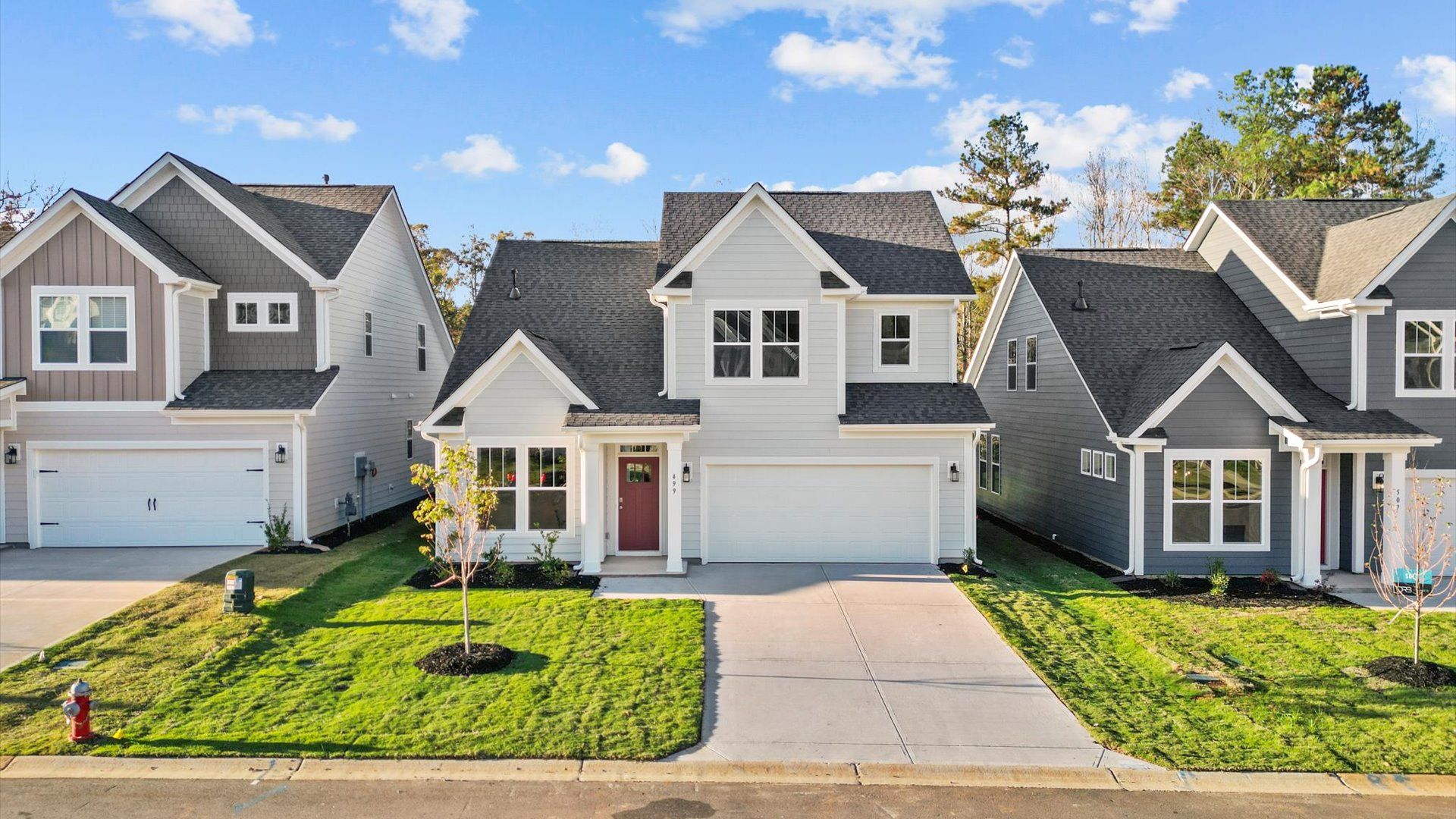Notable curb appeal and elegant interiors in this reputable community near Fountain Inn's core