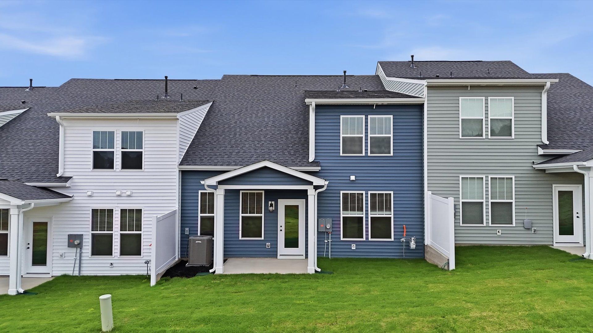 Highly functional rear covered porch adds memorable living space to this elegant home located at the Silo Ridge community