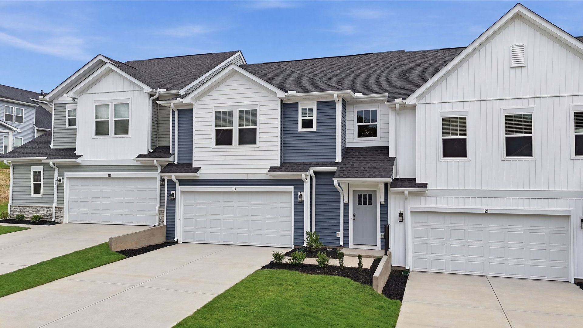 Stylish front elevation with accomplished design and high standards throughout located near Downtown Anderson