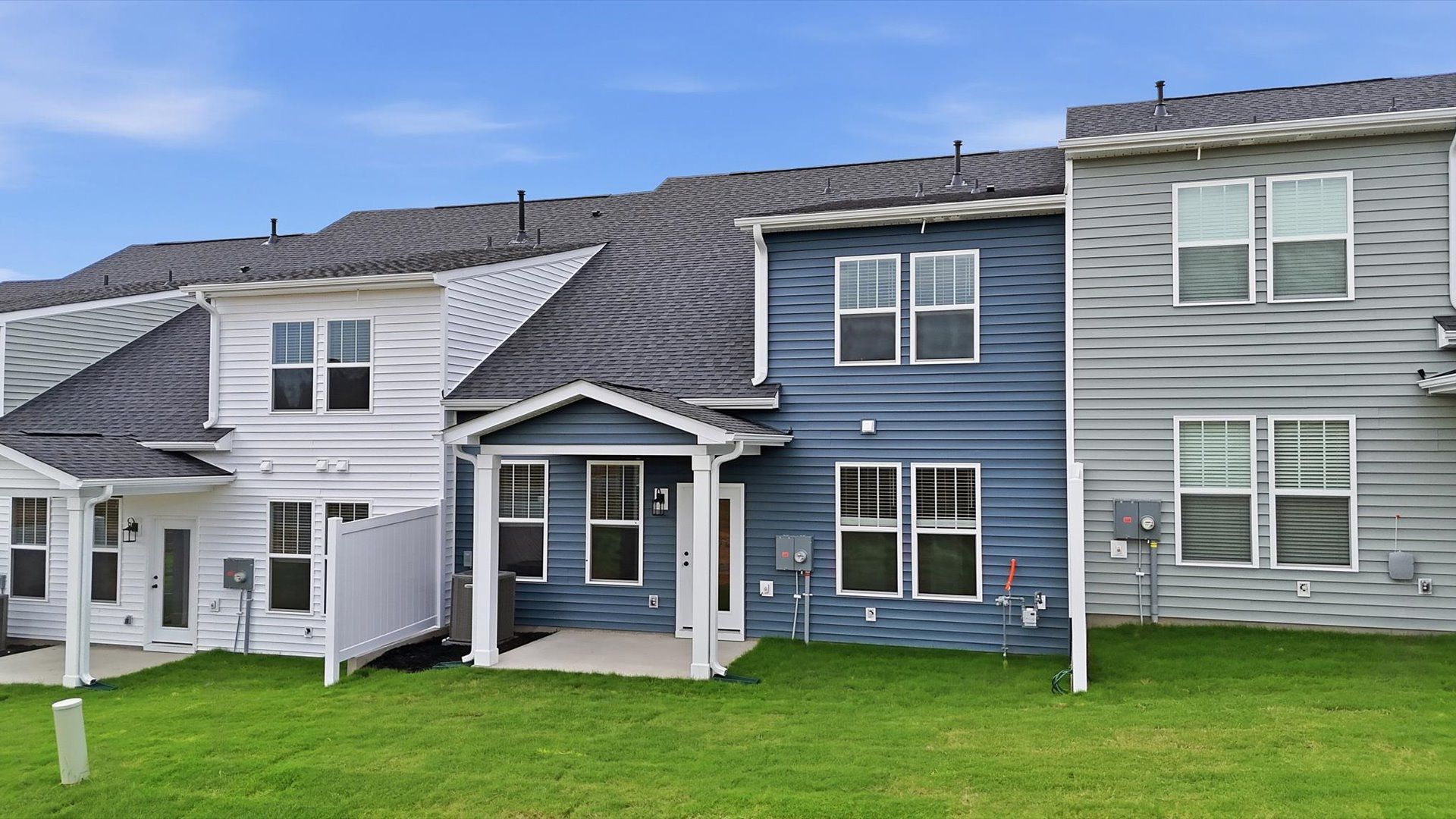 Exceptional outdoor living begins with a covered back porch in this thoughtfully designed home at Silo Ridge