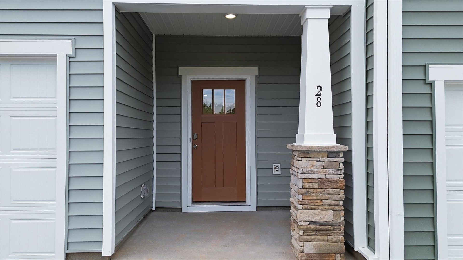 Stylish covered entry with accomplished design and high standards throughout located near Downtown Greenville