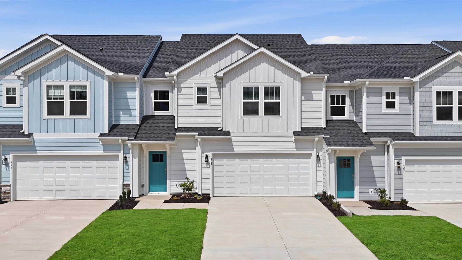 Elegant exterior with eye-catching curb appeal in a first-class DRB Homes community in Anderson, SC