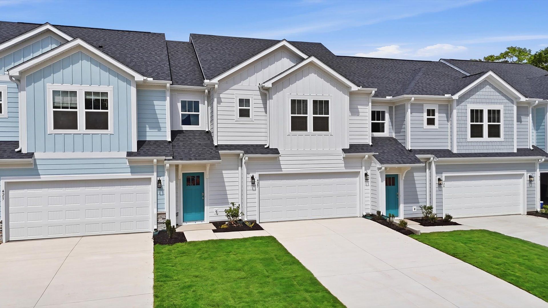 Notable street presence with tasteful elevation and thoughtful landscaping in Anderson, SC