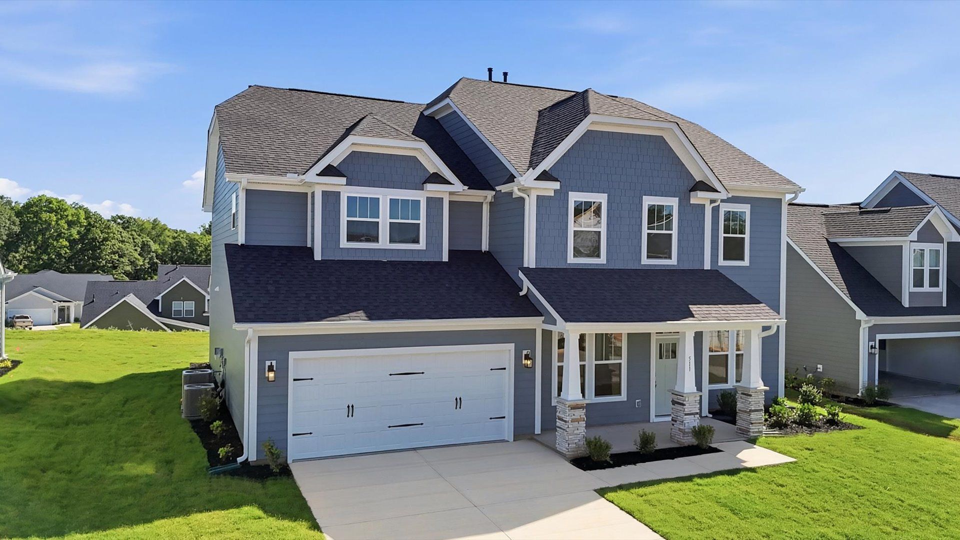 Notable curb appeal and elegant interiors in this reputable community near Anderson's core
