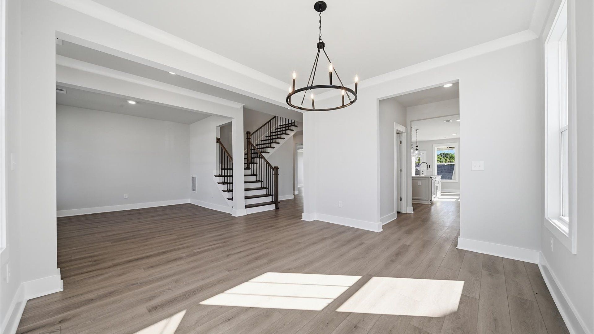 Functional and stylish dining room in our highly sought-after Kayfield at Midway community