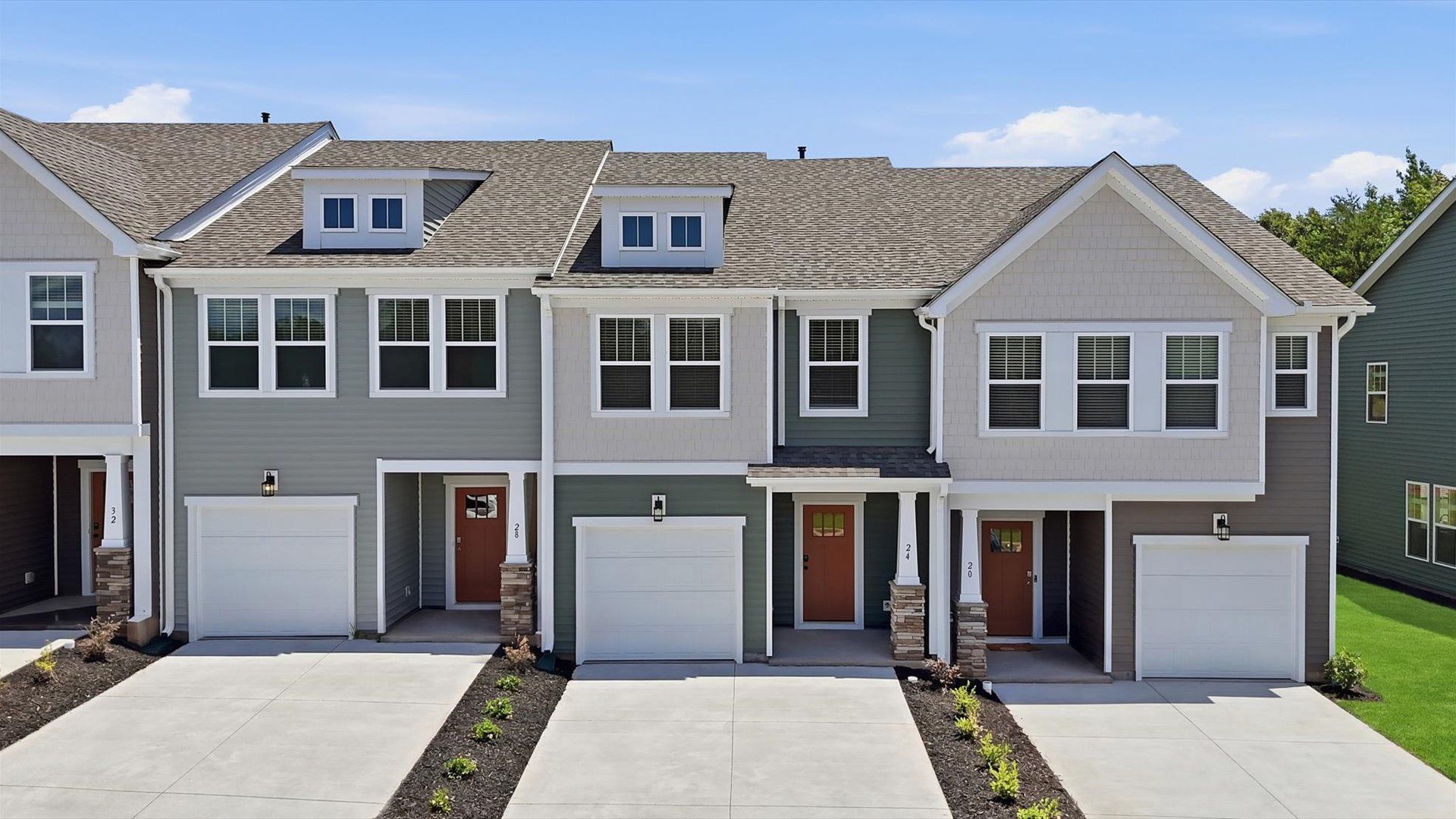 Memorable first impression with elegant exterior design and exceptional materials located in Greenville, SC