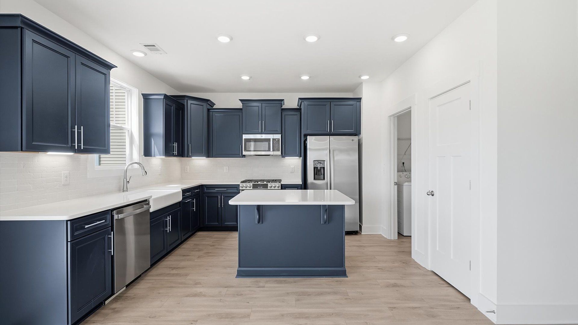 Well-designed kitchen with a center island and tasteful finishes that elevate everyday living in Moore, SC