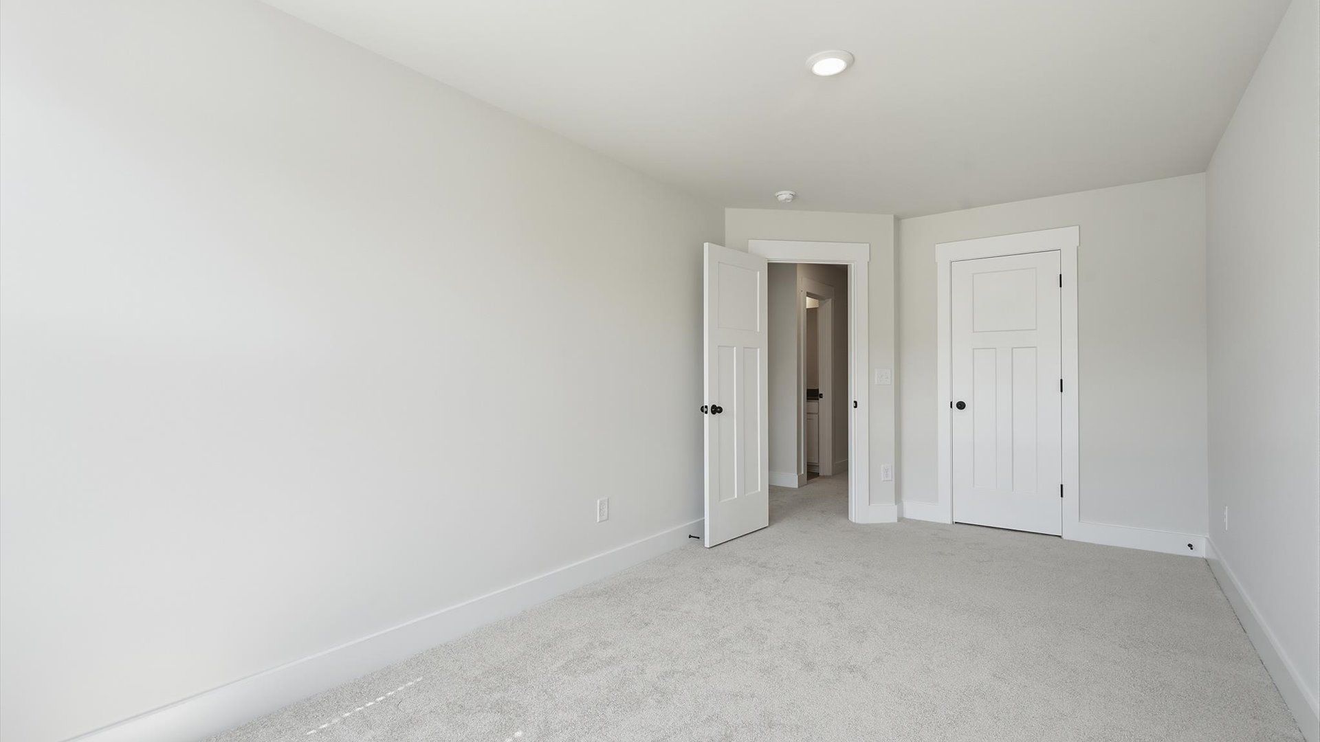 Vibrant and inviting secondary bedroom featuring a walk-in closet and refined finishes in Piedmont, SC