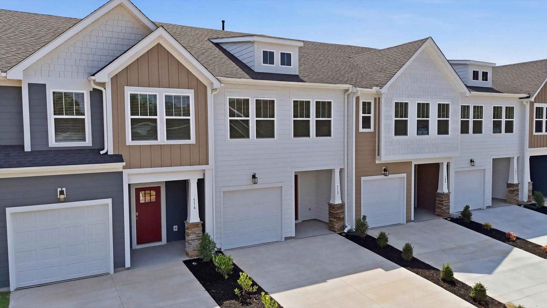 Stylish front elevation with accomplished design and high standards throughout by DRB Homes