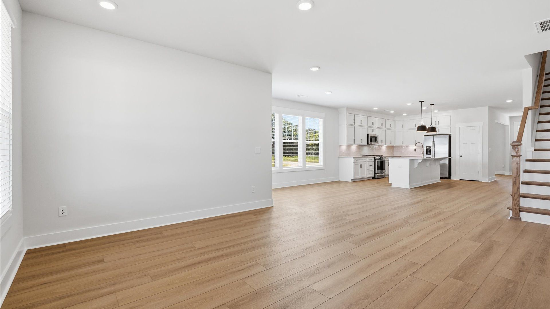Notable family room designed with high standards—perfect for both everyday living and entertaining