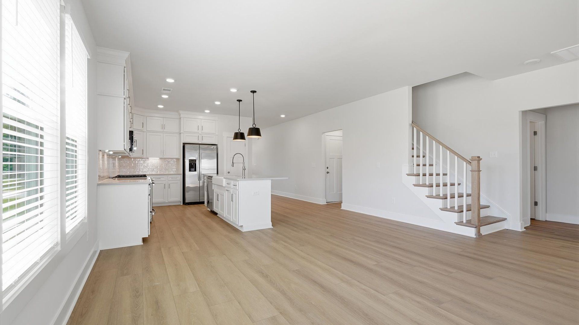 Charming breakfast area that creates a welcoming spot for daily dining by DRB Homes