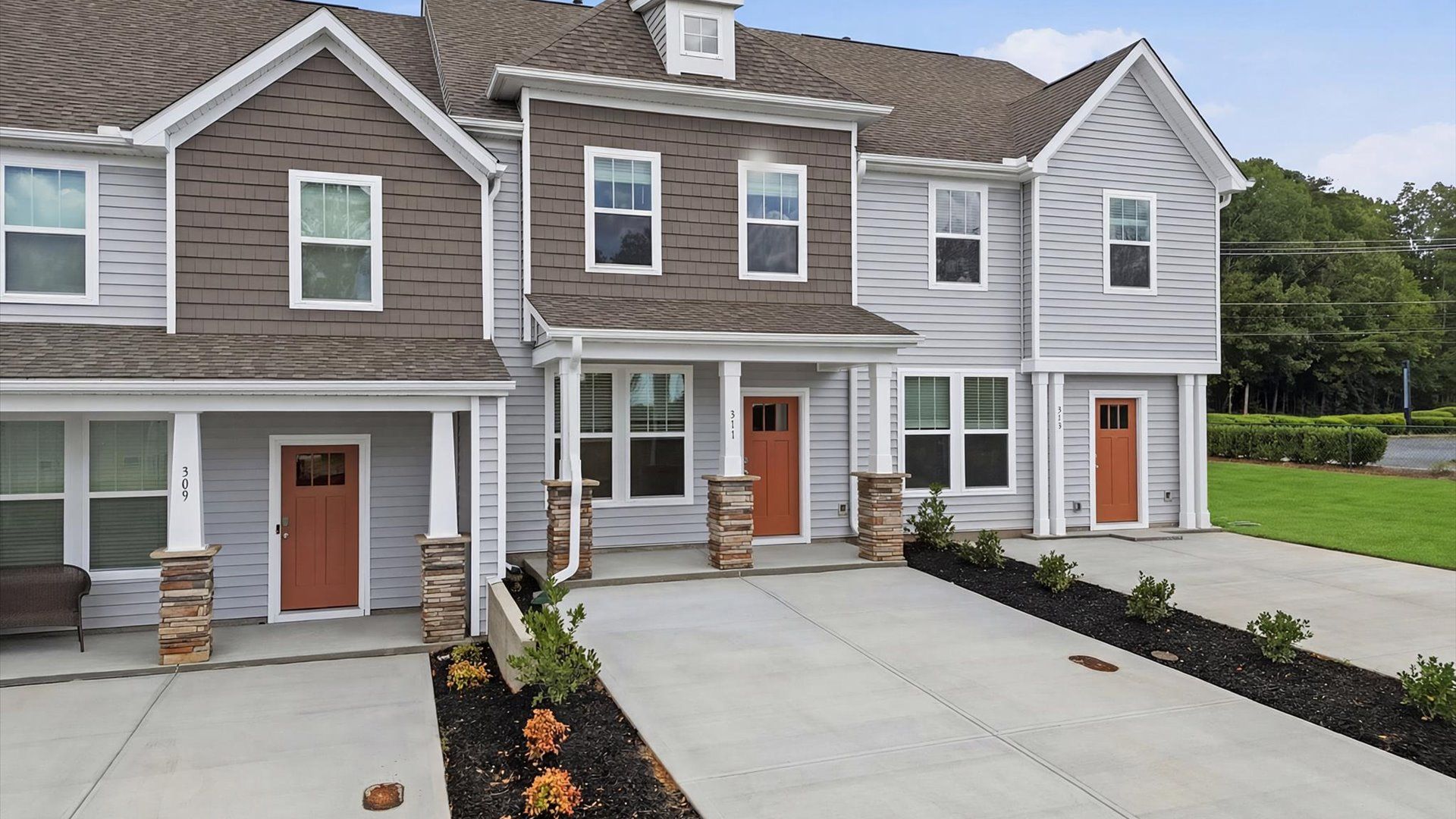 Desirable location and established charm in this superior two-story townhome community near Downtown Anderson