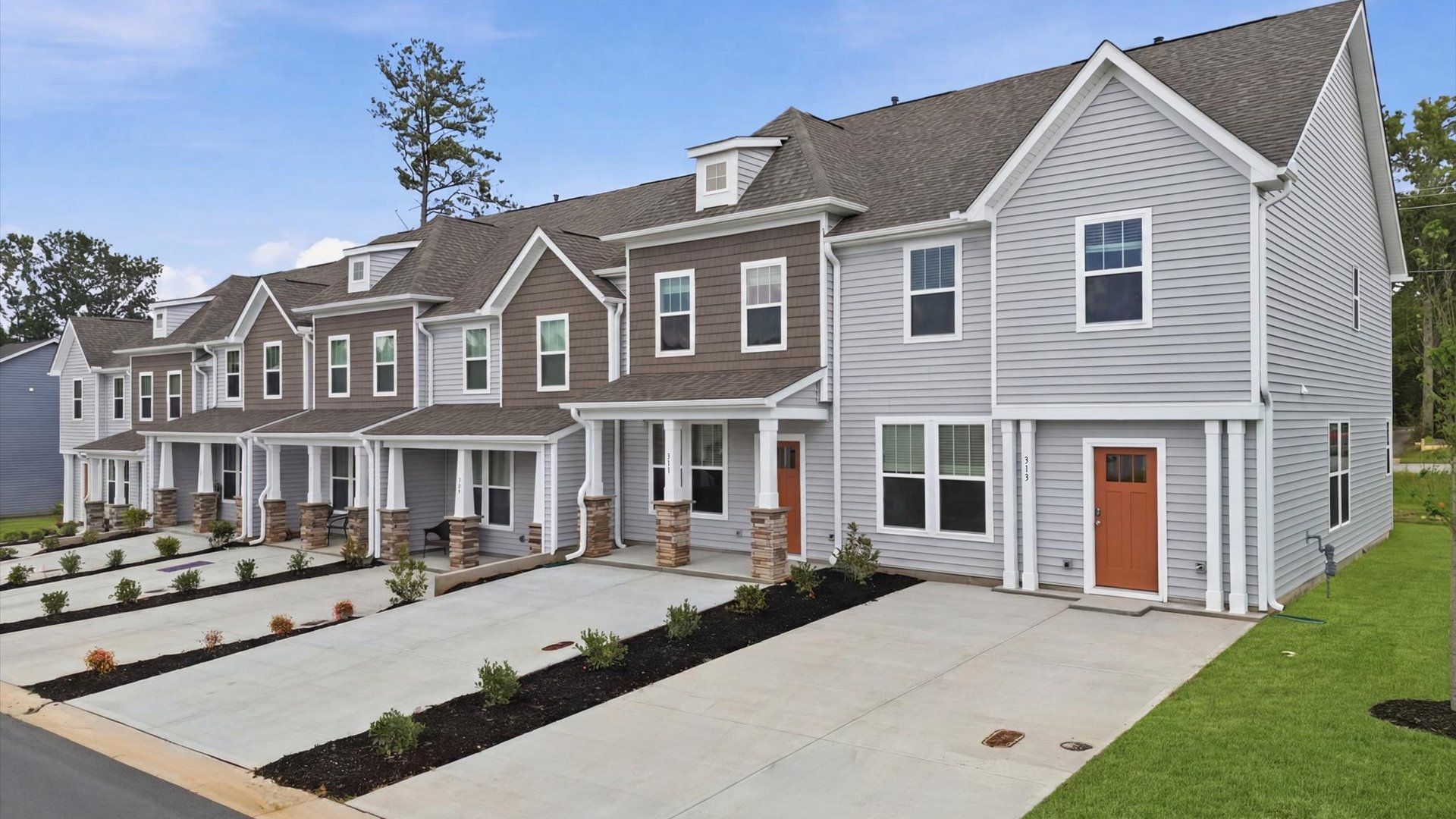 Stylish front elevation with accomplished design and high standards throughout
