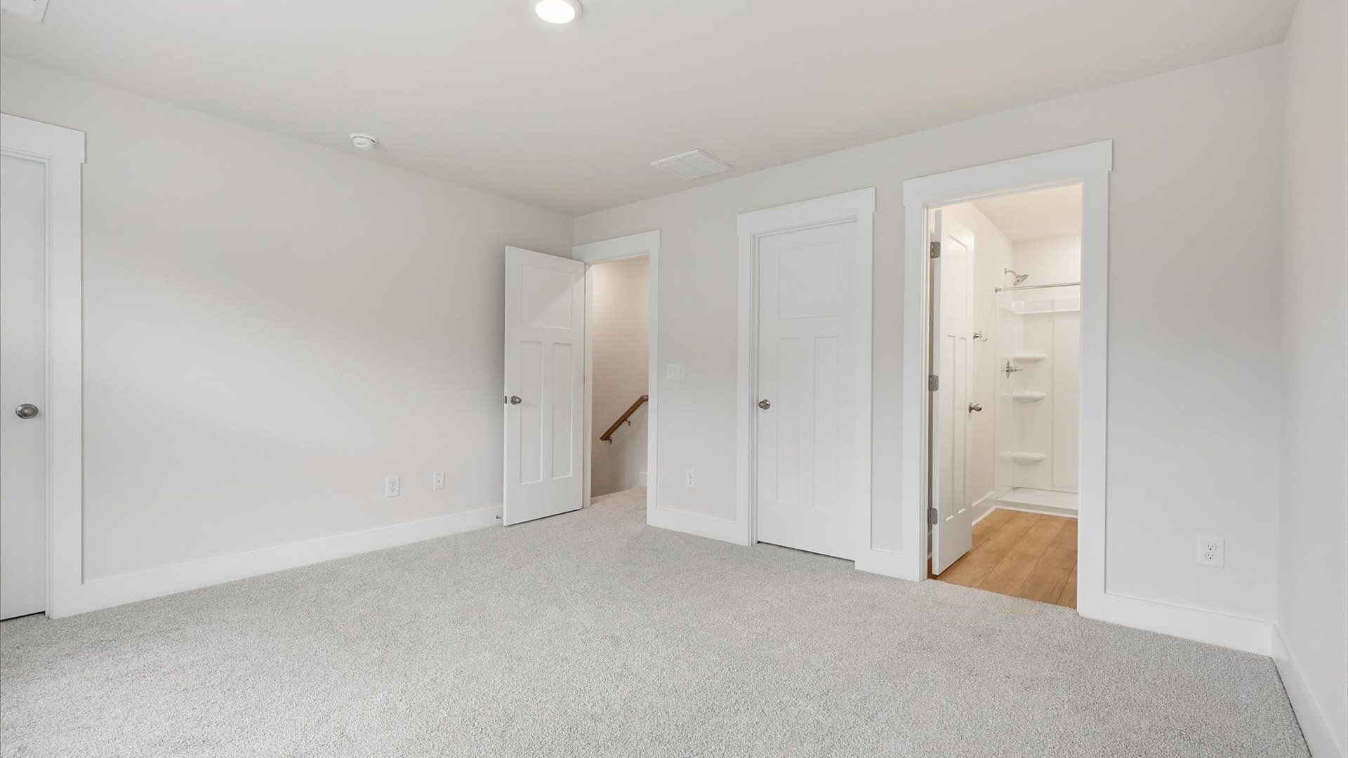 Spacious and serene primary suite with thoughtful design in a desirable DRB Homes community