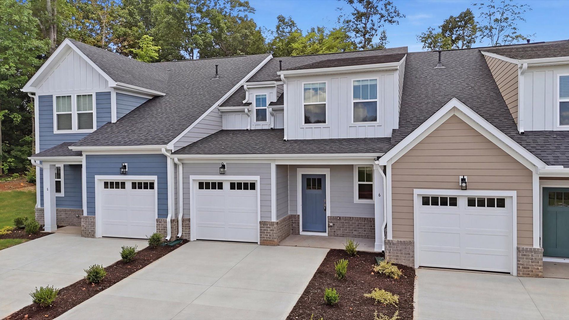 Elevated exterior design paired with easy main-level living