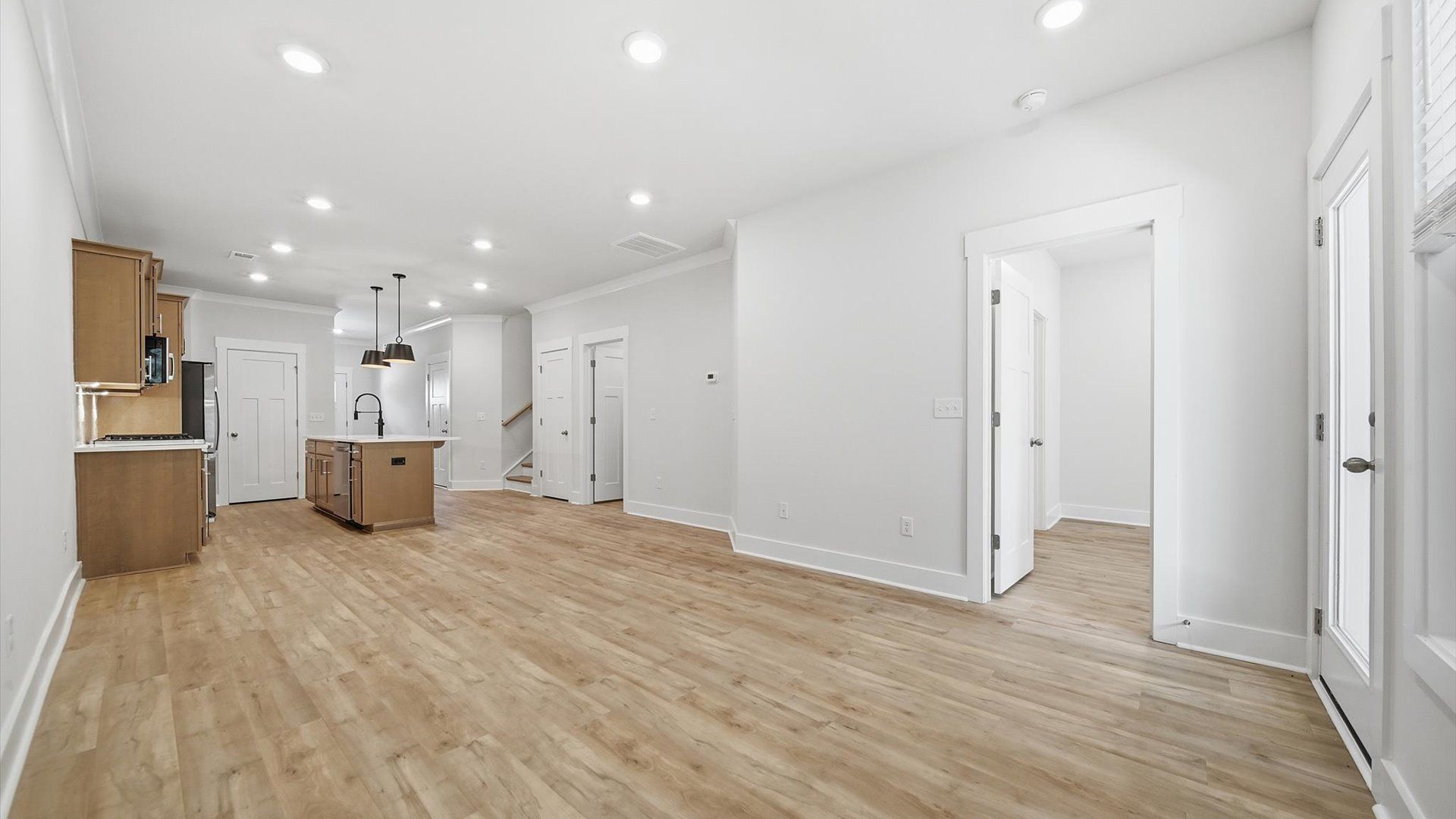 Notable family room designed with high standards—perfect for both everyday living and entertaining