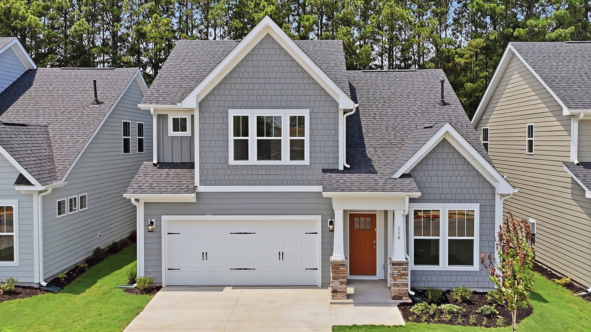 First-class single-family home with welcoming curb appeal and lasting style